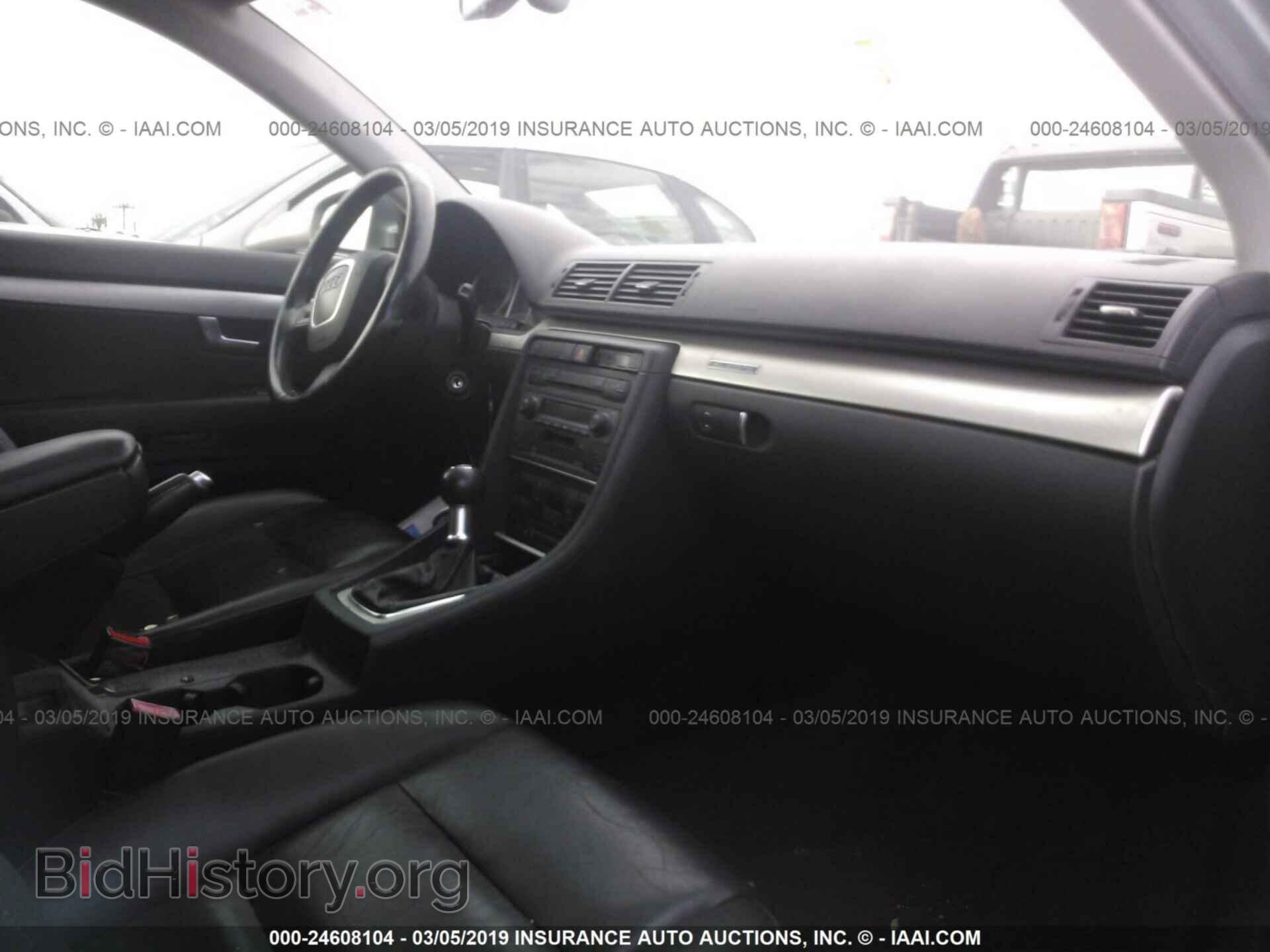 2005 AUDI A4 - VIN: WAUKF68E55A478973 - Фото 5