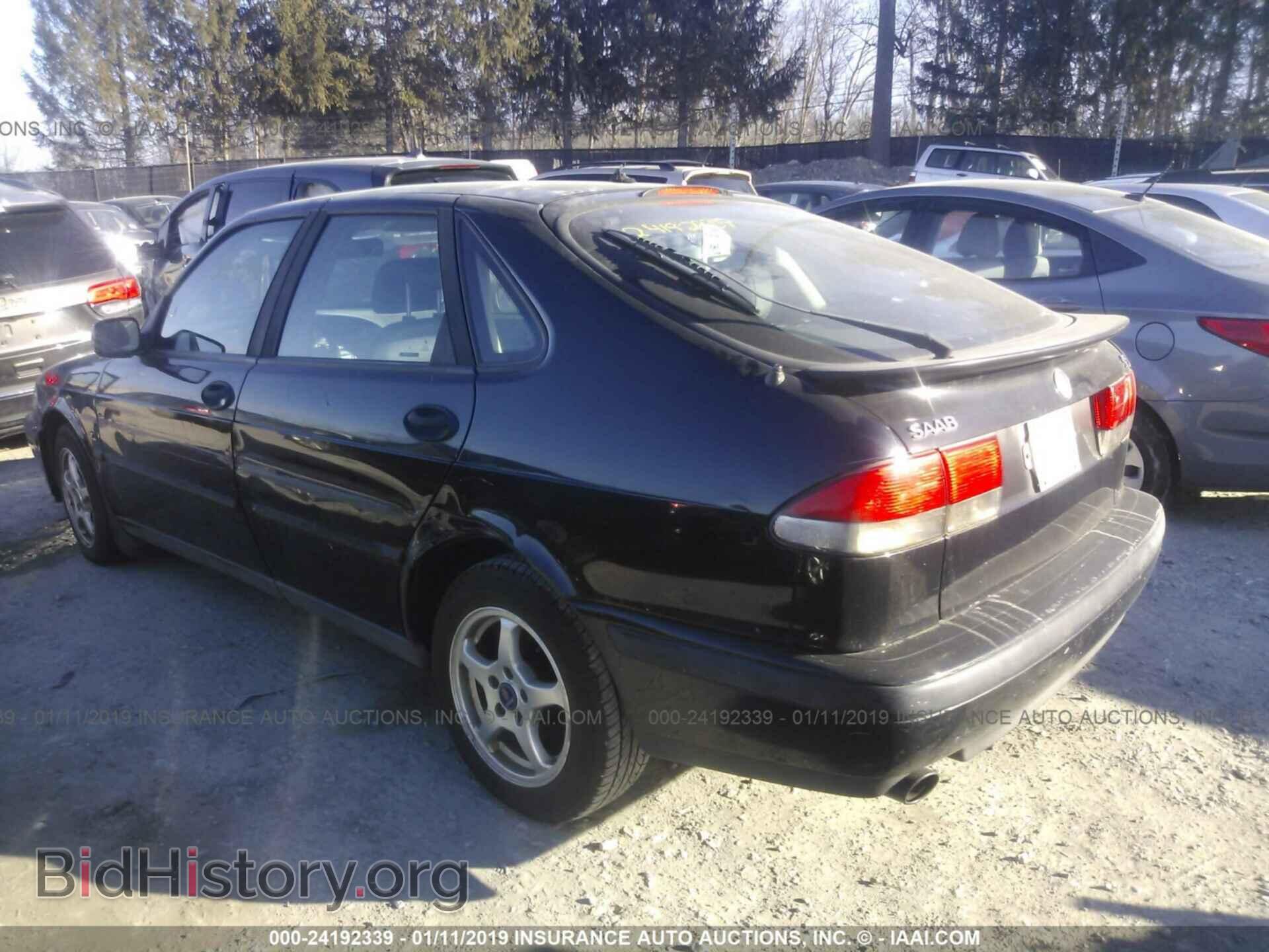2001 SAAB 9-3 - VIN: YS3DD55H712040043 - Photo 3