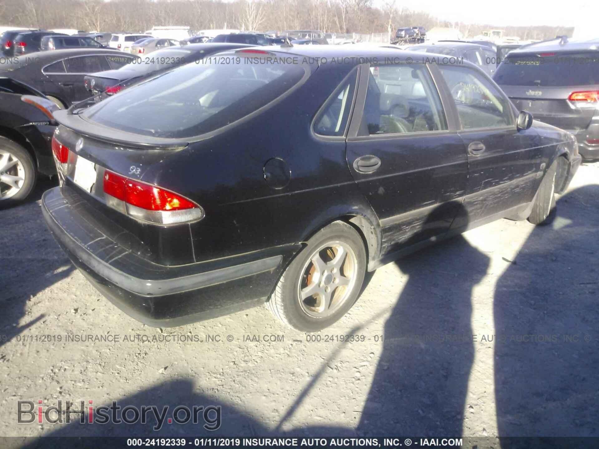 2001 SAAB 9-3 - VIN: YS3DD55H712040043 - Photo 4