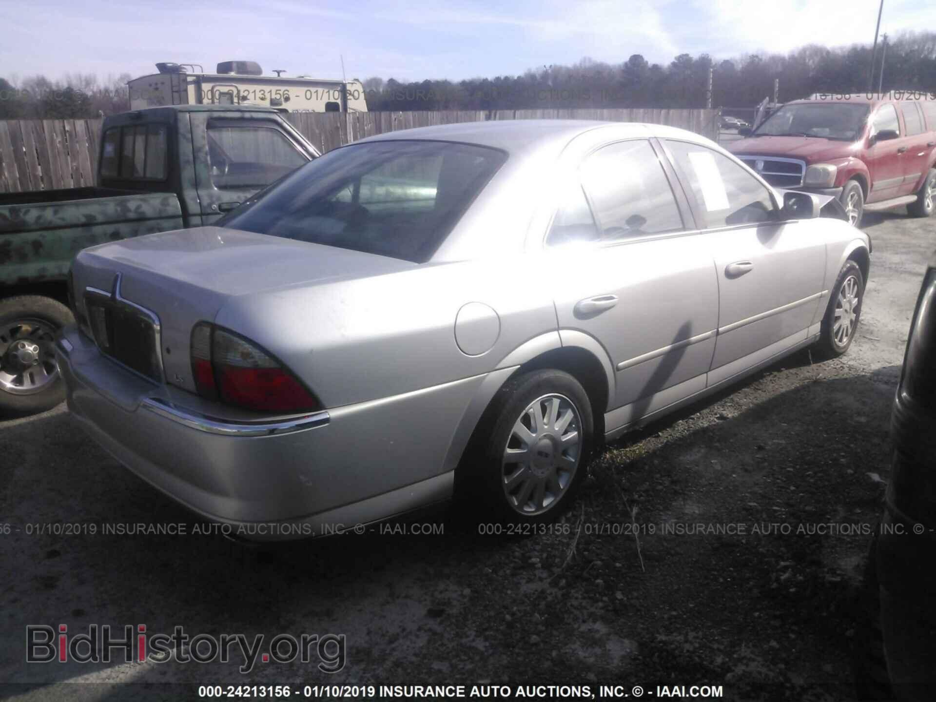 2003 LINCOLN LS - VIN: 1LNHM86S13Y668986 - Фото 4