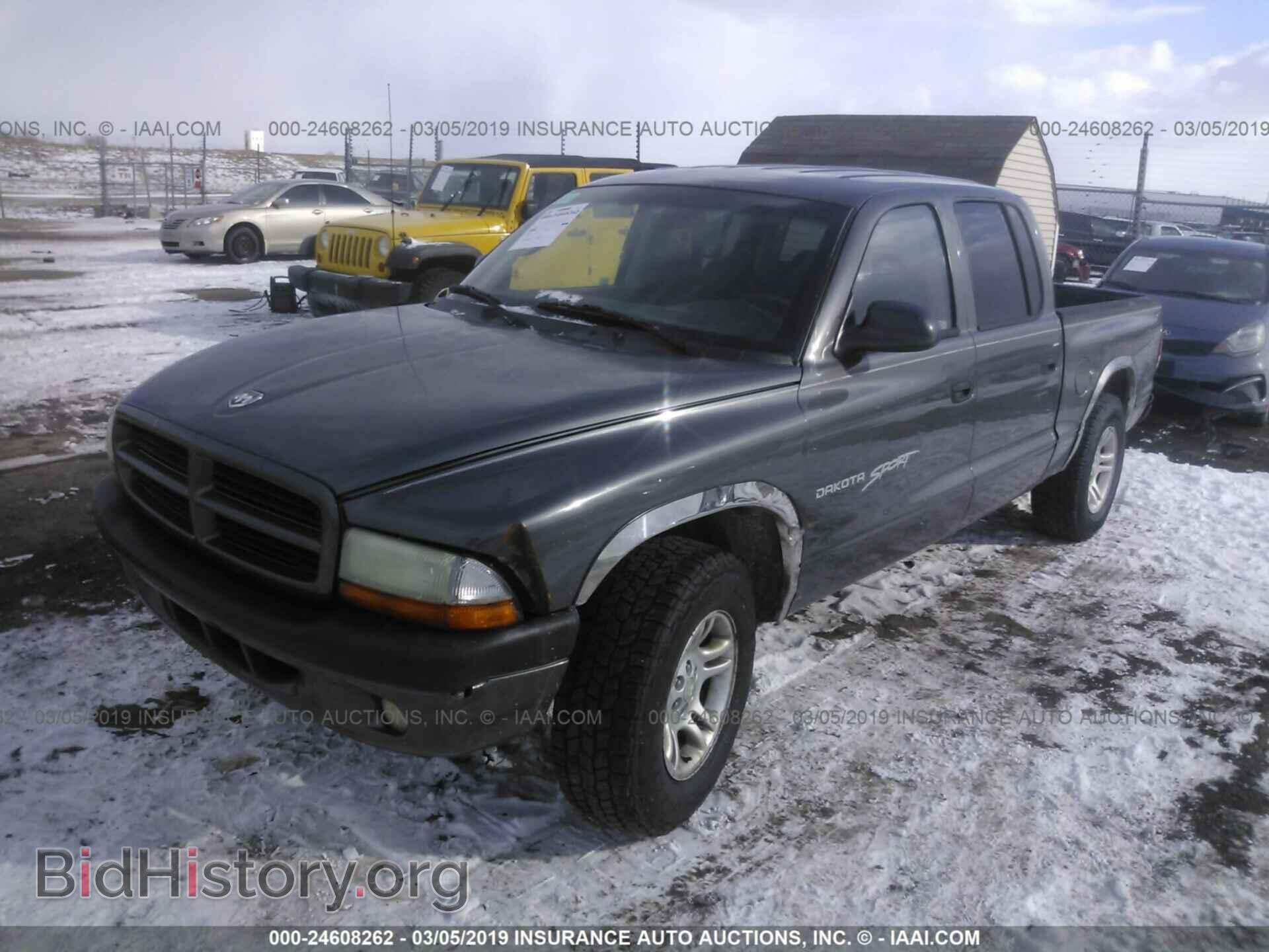 2001 DODGE DAKOTA - VIN: 1B7HL2AX81S320030 - Фото 2