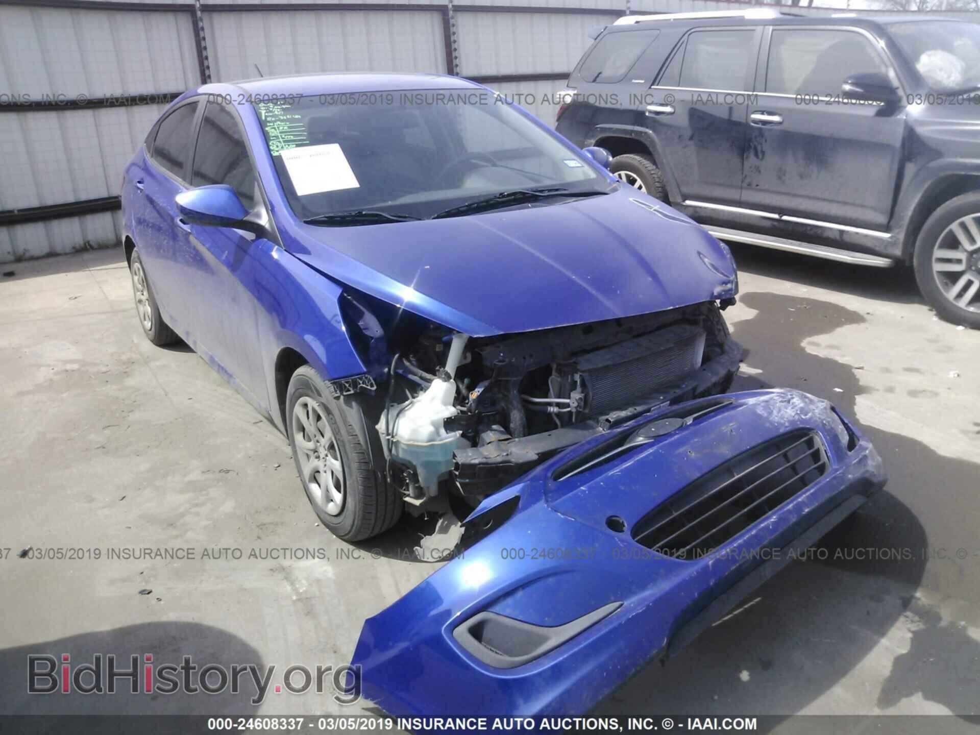 Фотография KMHCT4AE6DU575929 - HYUNDAI ACCENT 2013