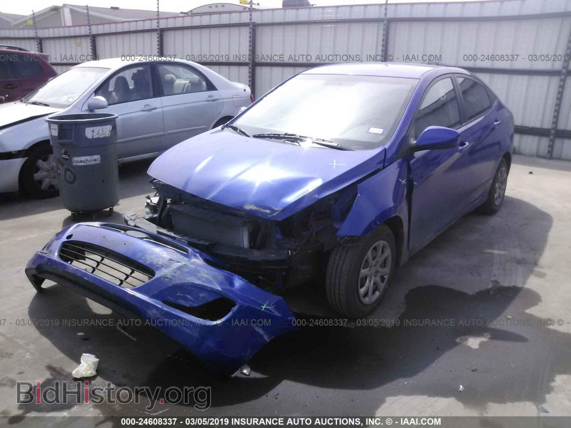 2013 HYUNDAI ACCENT - VIN: KMHCT4AE6DU575929 - Фото 2