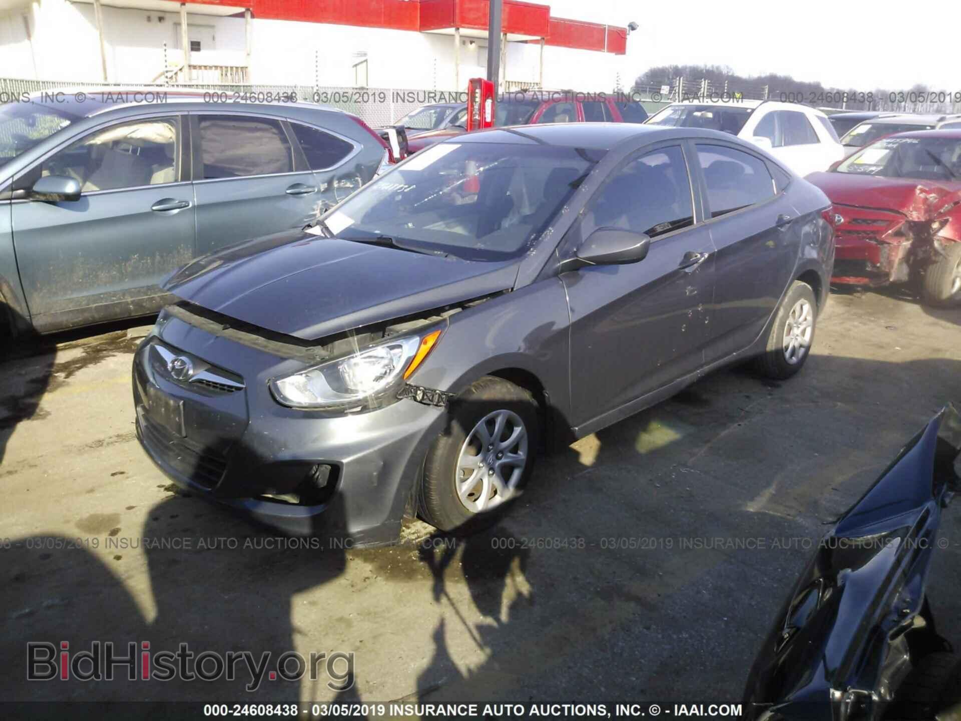 2012 HYUNDAI ACCENT - VIN: KMHCT4AE9CU037546 - Фото 2