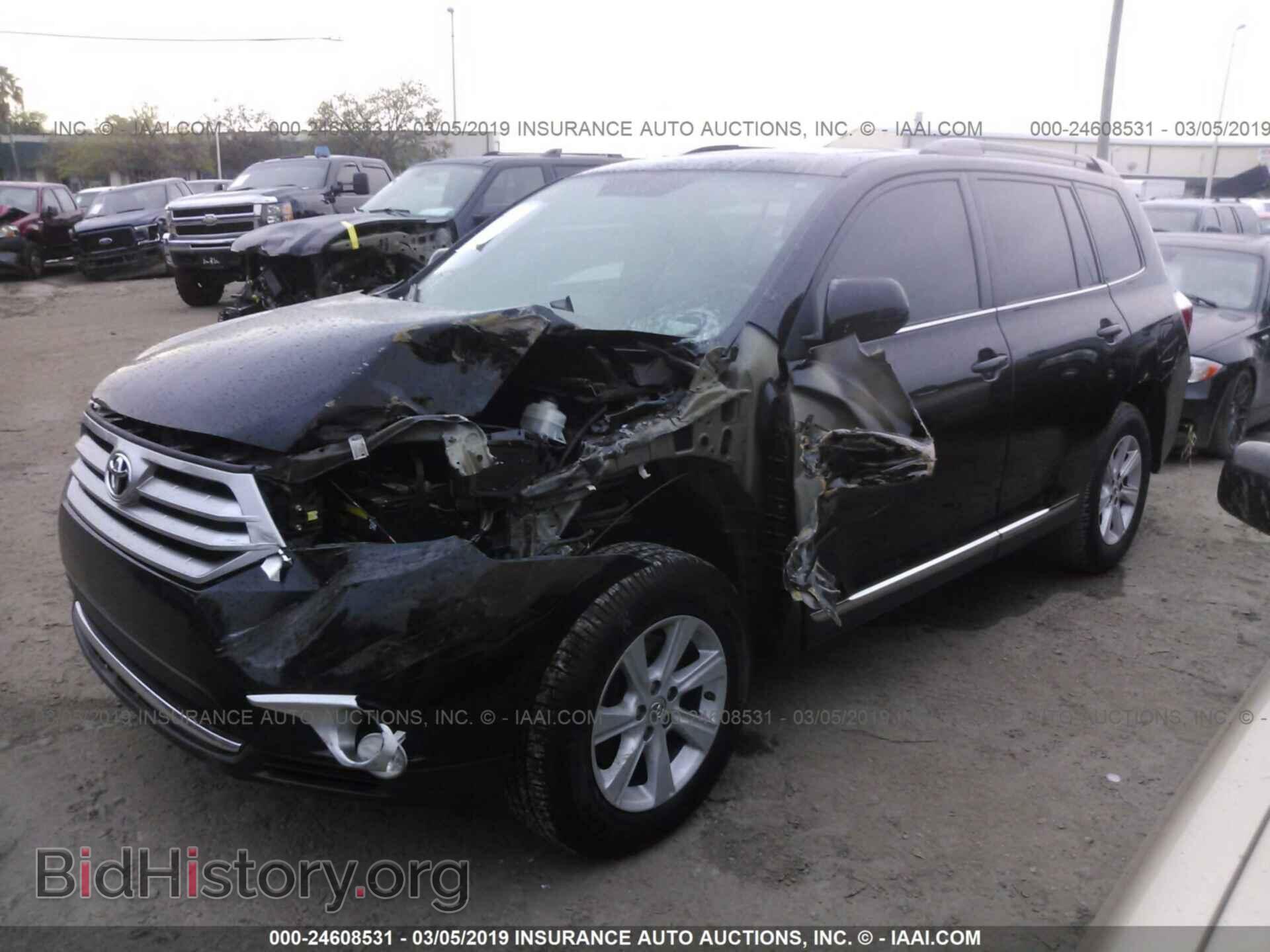 2012 TOYOTA HIGHLANDER - VIN: 5TDZK3EH1CS080444 - Фото 2