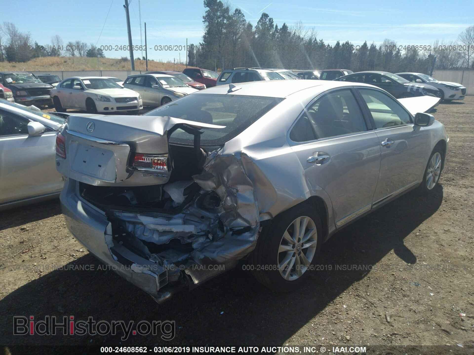 2011 LEXUS ES - VIN: JTHBK1EG1B2422413 - Фото 4