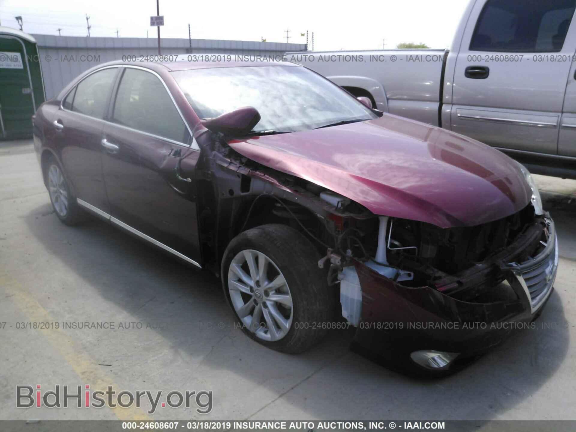 Photo JTHBK1EG7C2497134 - LEXUS ES 2012
