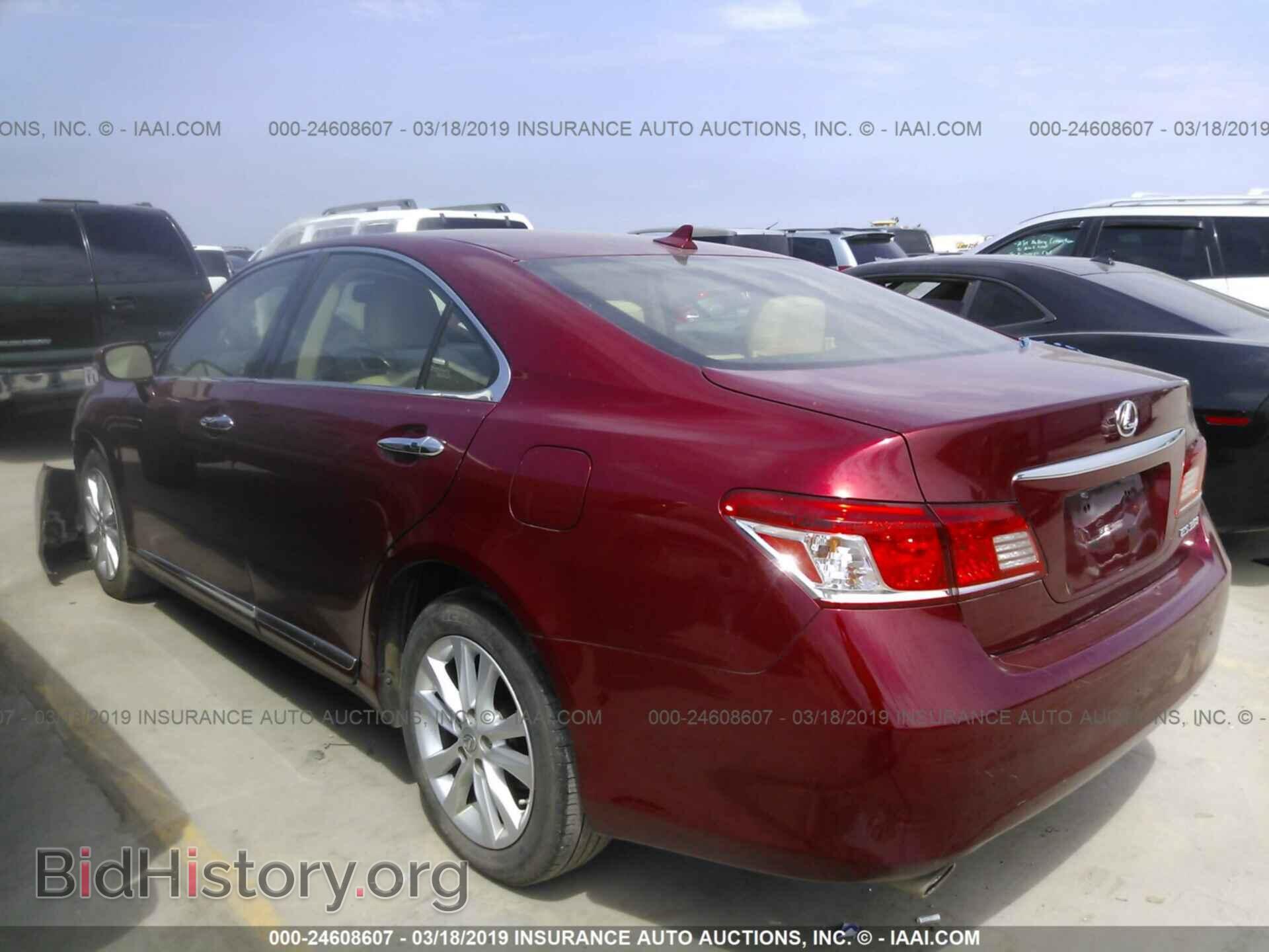 2012 LEXUS ES - VIN: JTHBK1EG7C2497134 - Photo 3