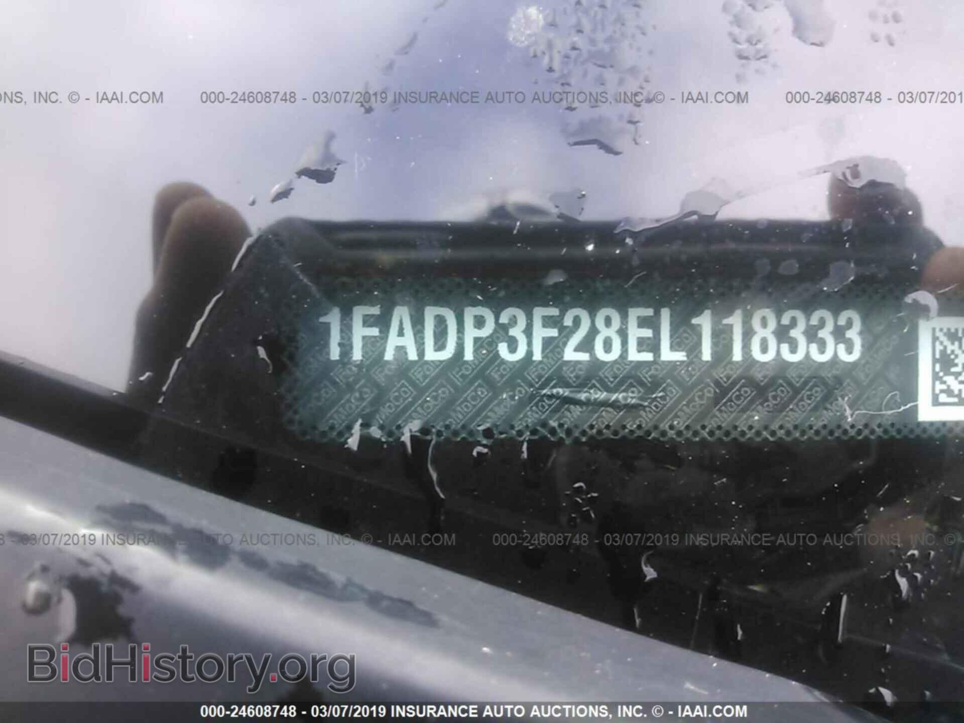 2014 FORD FOCUS - VIN: 1FADP3F28EL118333 - Фото 9