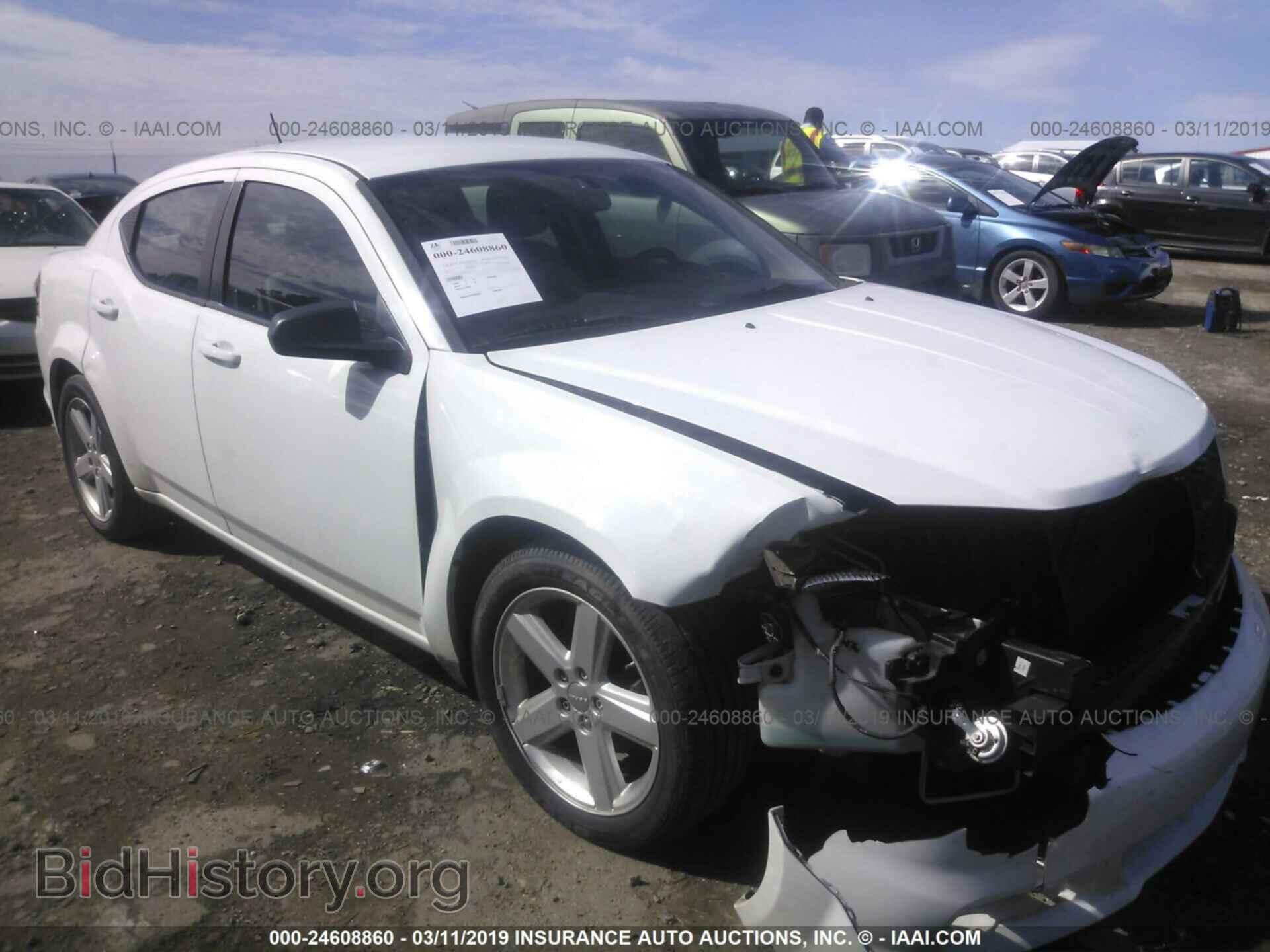 Photo 1C3CDZAB6DN591745 - DODGE AVENGER 2013