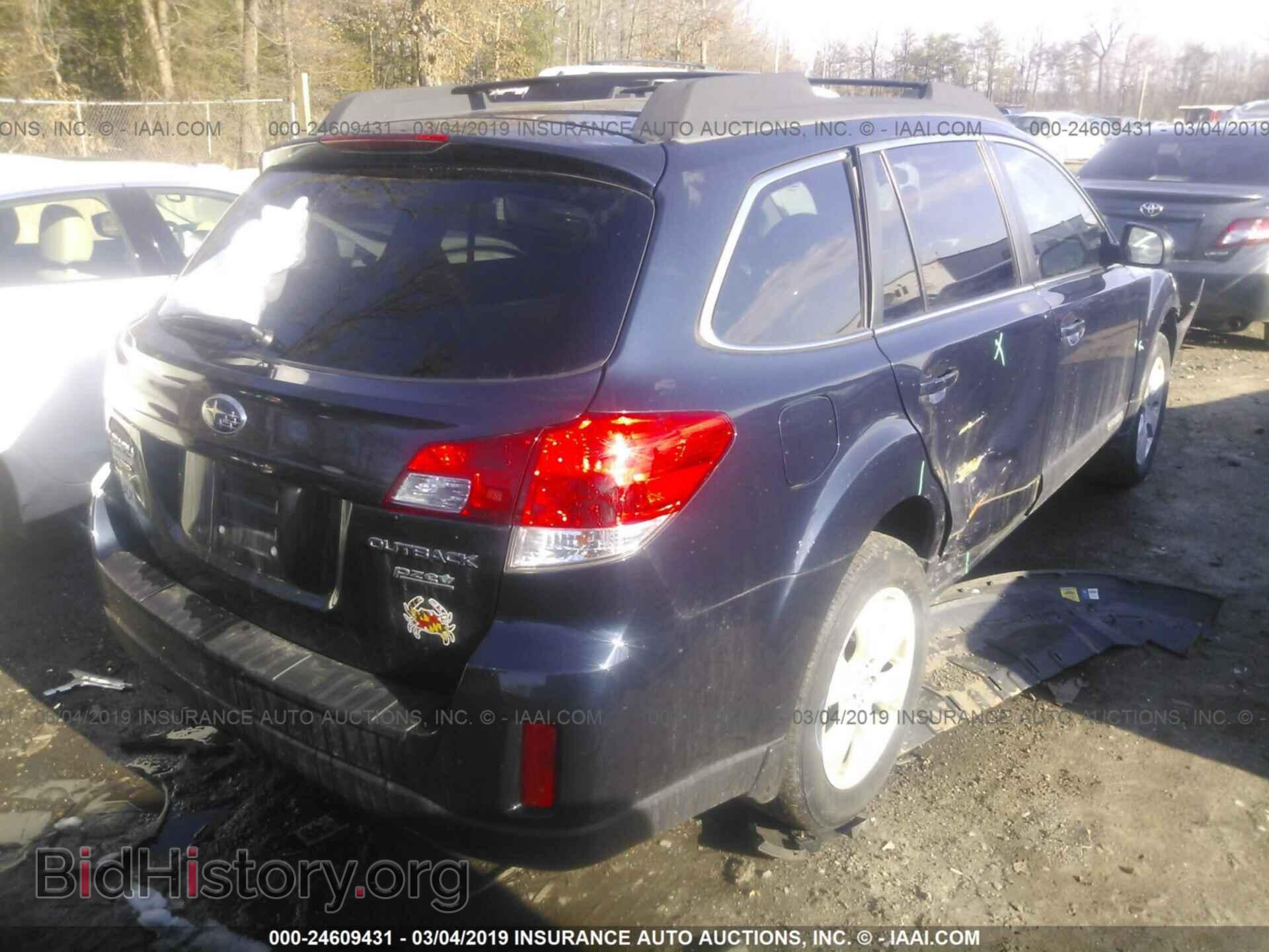 2012 SUBARU OUTBACK - VIN: 4S4BRBCC0C3251809 - Фото 4