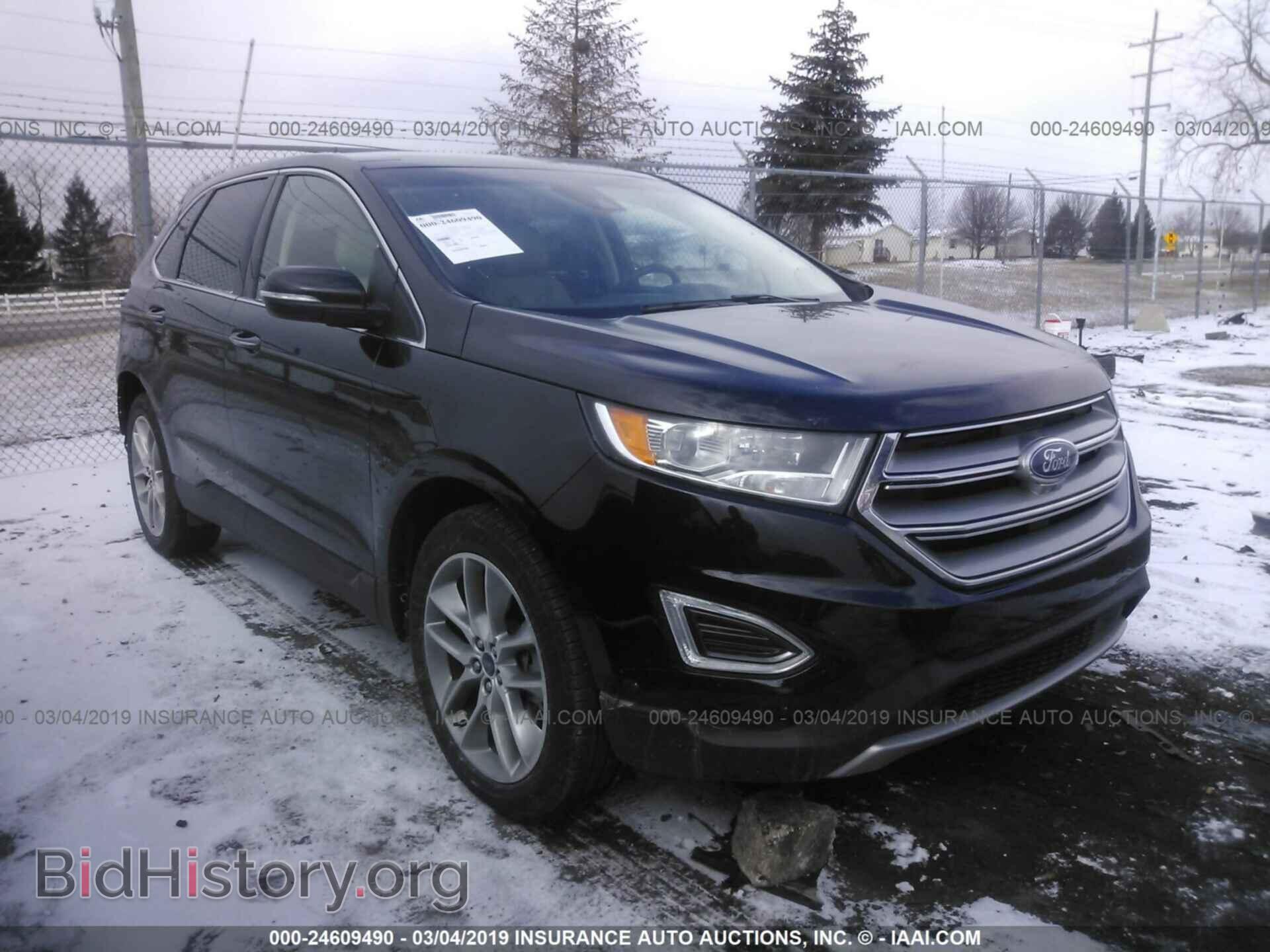 Фотография 2FMPK4K90JBC00061 - FORD EDGE 2018
