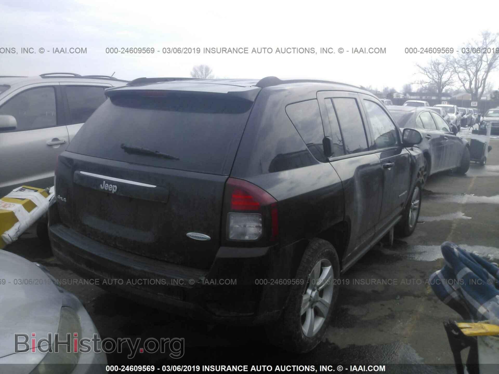 2015 JEEP COMPASS - VIN: 1C4NJDEB9FD321654 - Фото 4