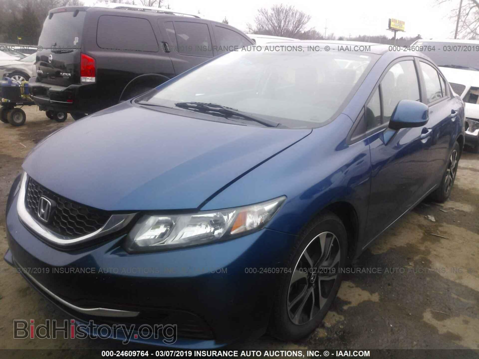 2013 HONDA CIVIC - VIN: 19XFB2F8XDE276180 - Фото 2