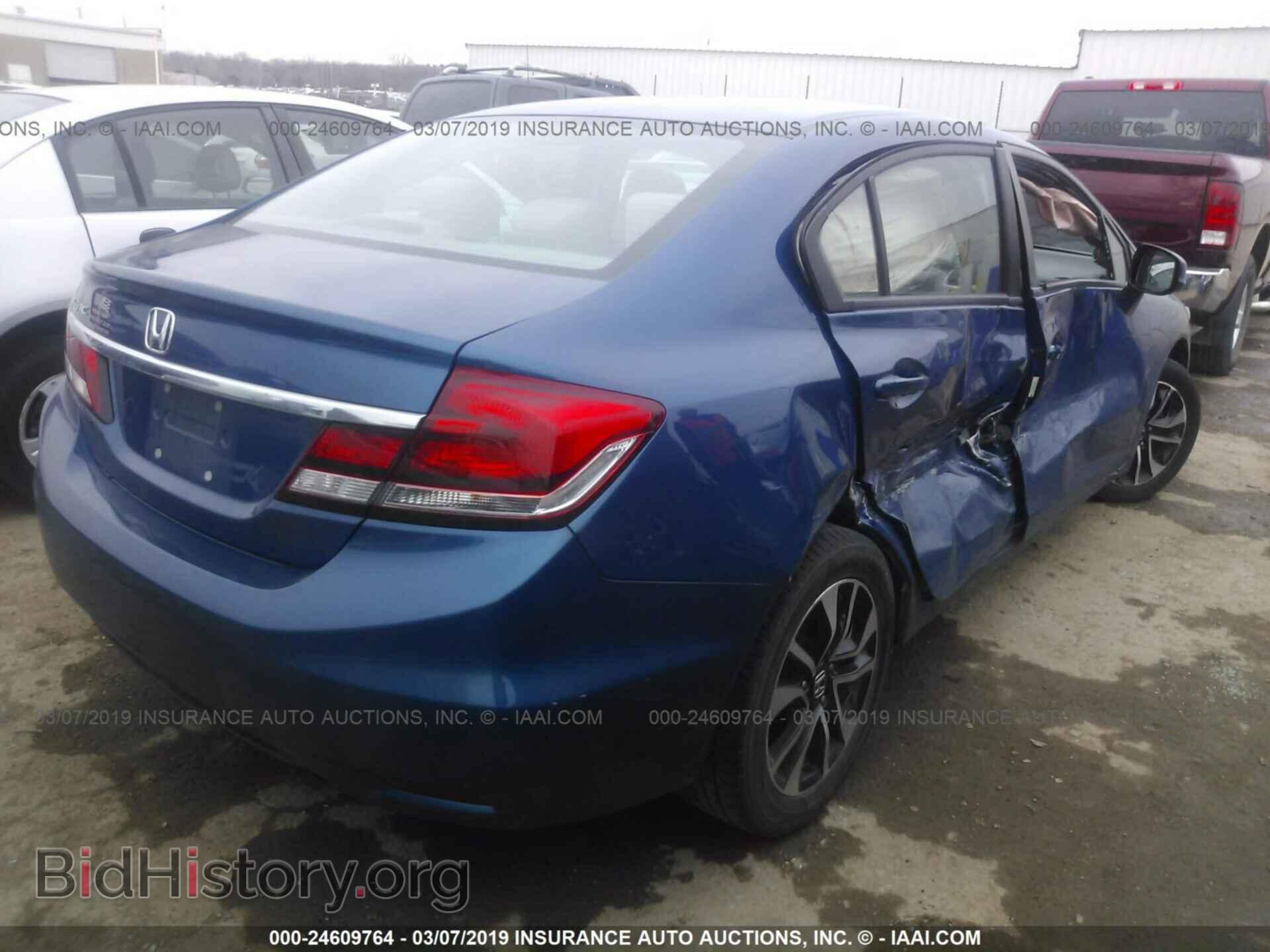 2013 HONDA CIVIC - VIN: 19XFB2F8XDE276180 - Фото 4