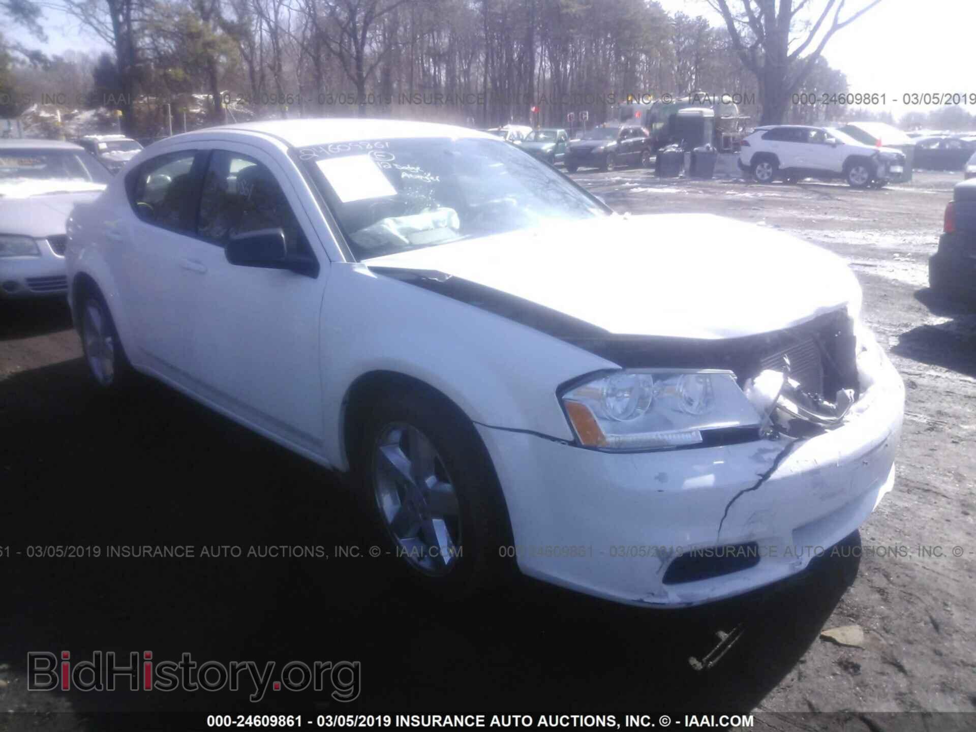 Photo 1C3CDZABXCN231912 - DODGE AVENGER 2012