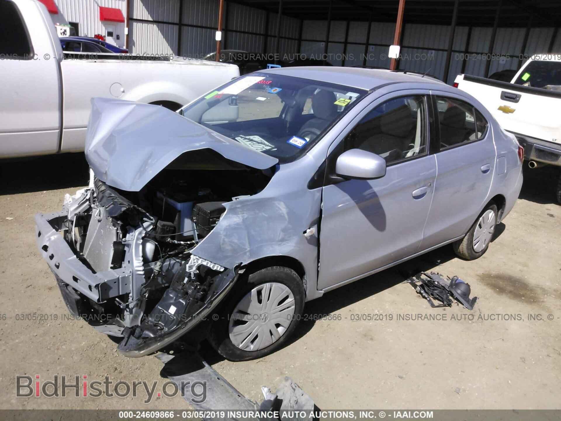 2018 MITSUBISHI MIRAGE - VIN: ML32F3FJ7JHF14462 - Фото 2