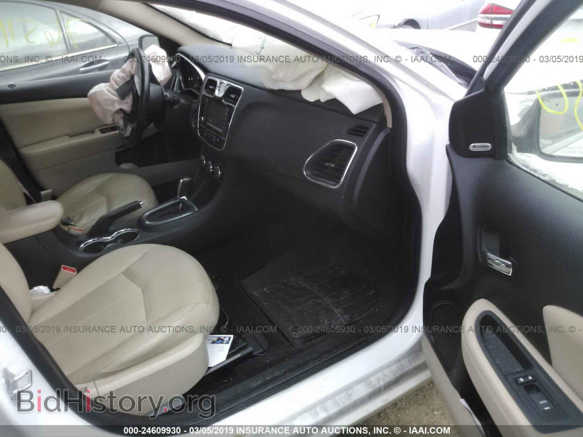 2012 CHRYSLER 200 - VIN: 1C3CCBCB4CN159984 - Фото 5