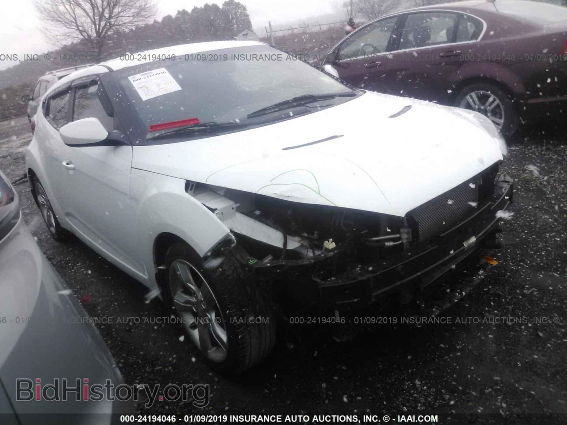 Фотография KMHTC6AD6DU099443 - HYUNDAI VELOSTER 2013