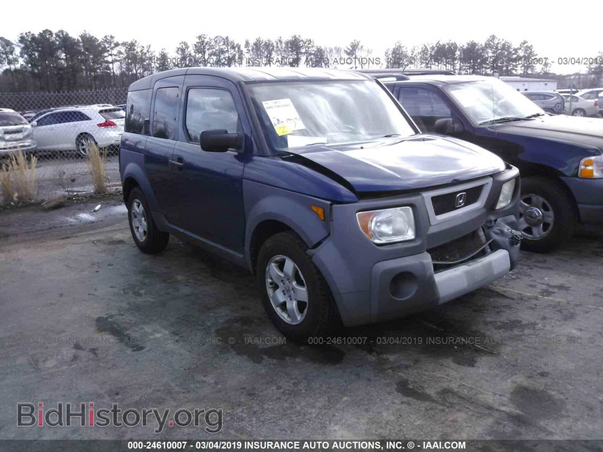 Фотография 5J6YH28533L025110 - HONDA ELEMENT 2003