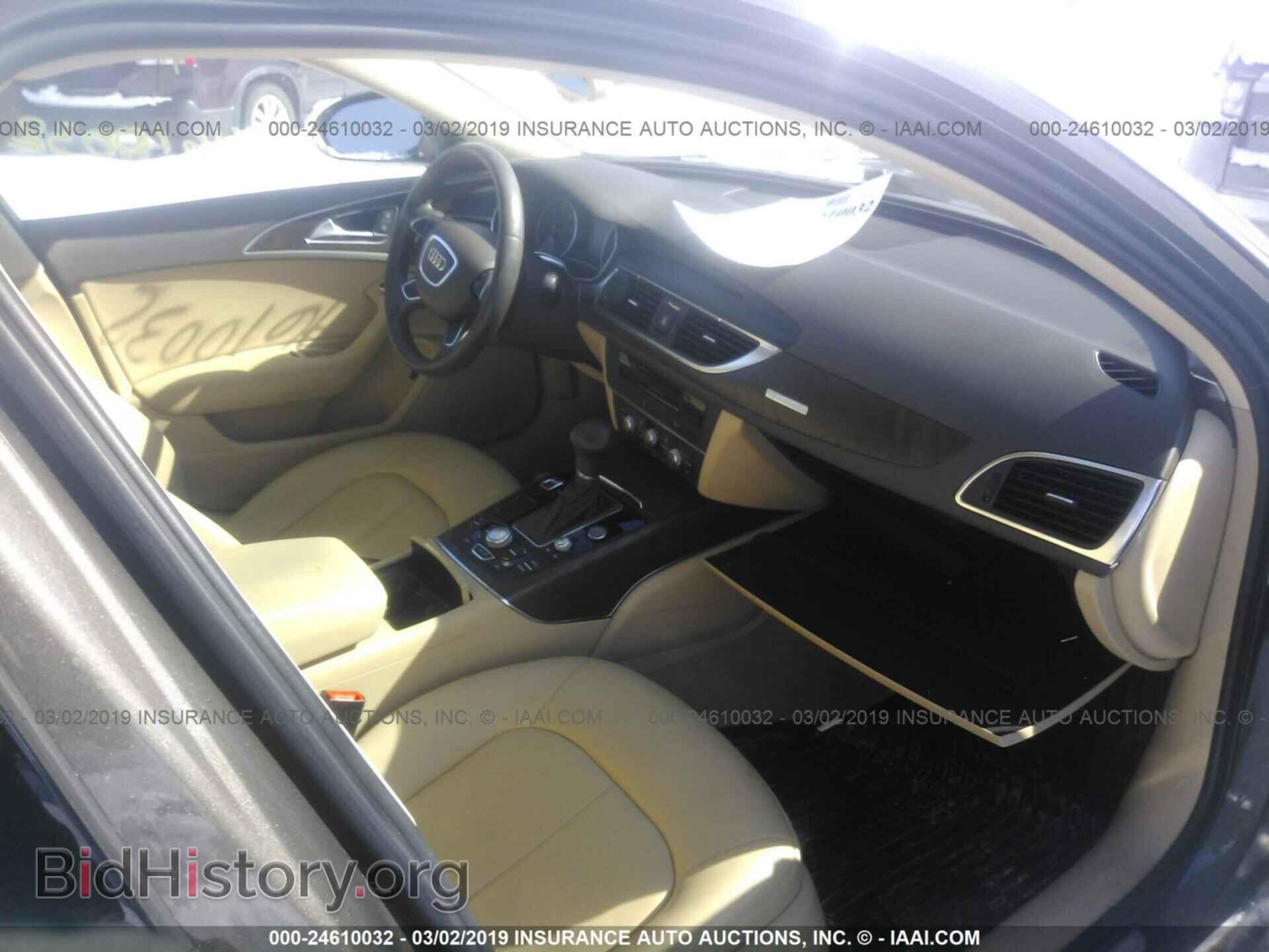 2013 AUDI A6 - VIN: WAUGFAFC8DN055614 - Фото 5