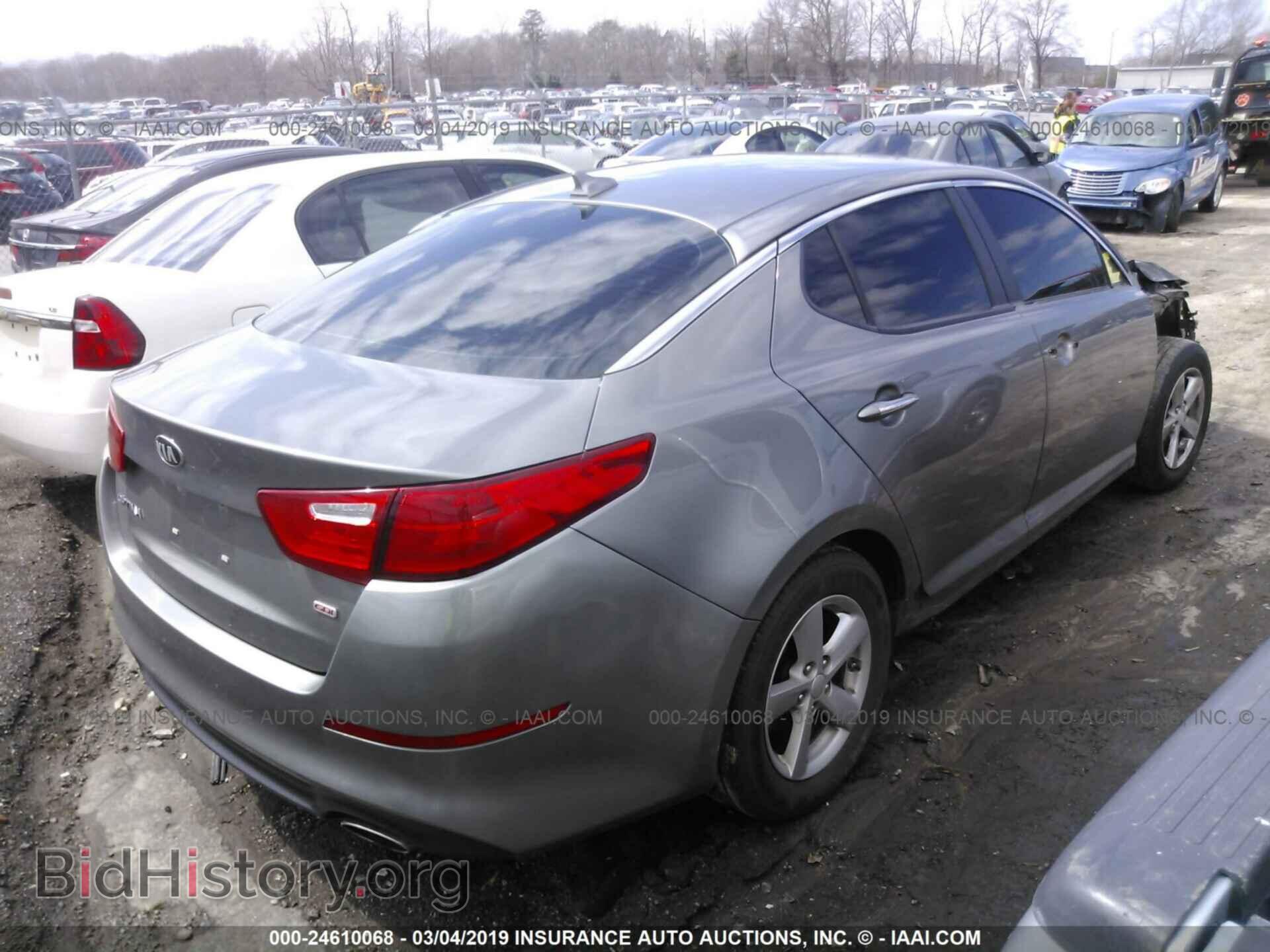 2014 KIA OPTIMA - VIN: 5XXGM4A78EG277426 - Фото 4