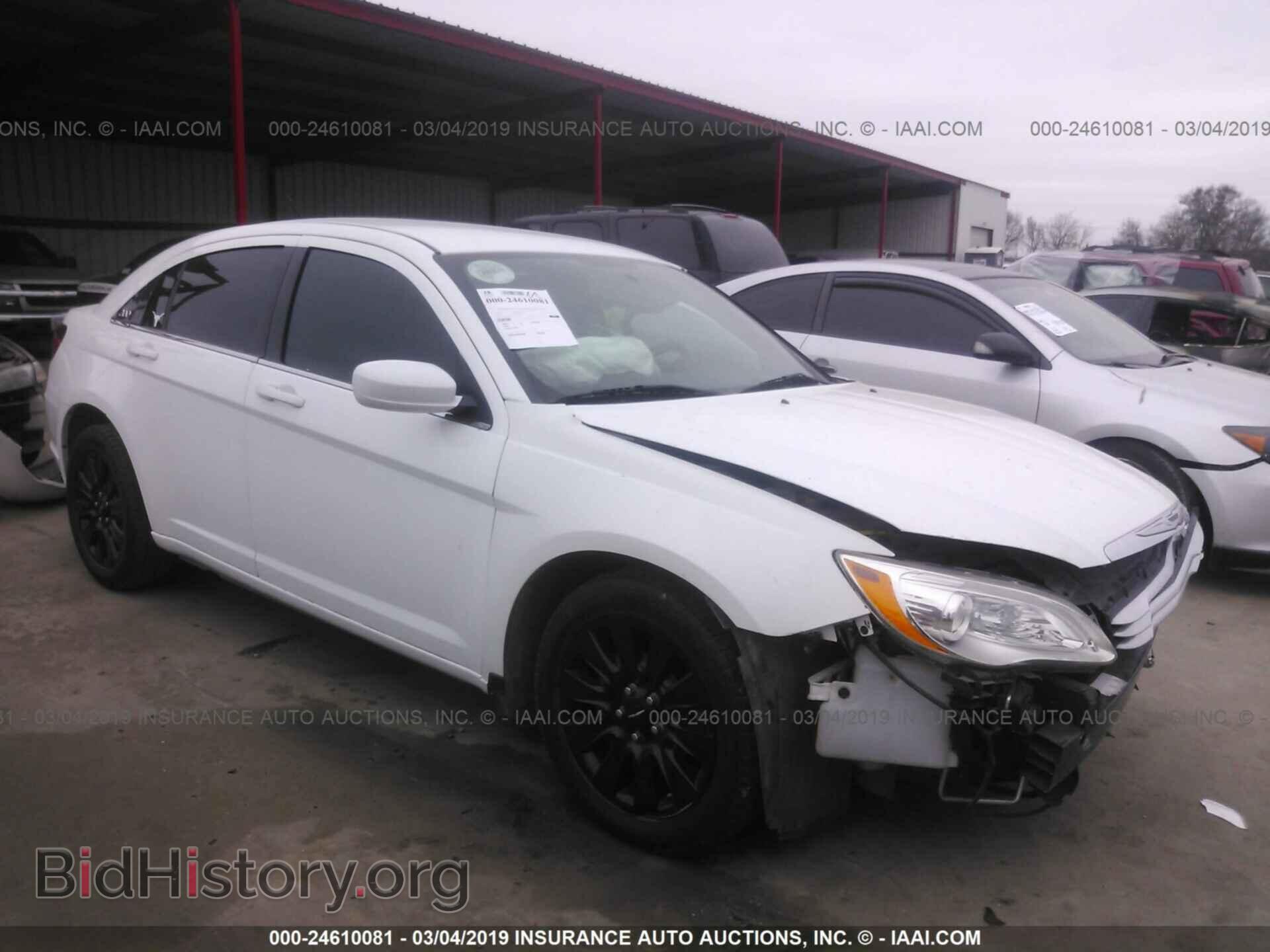 Фотография 1C3CCBAB0EN208197 - CHRYSLER 200 2014
