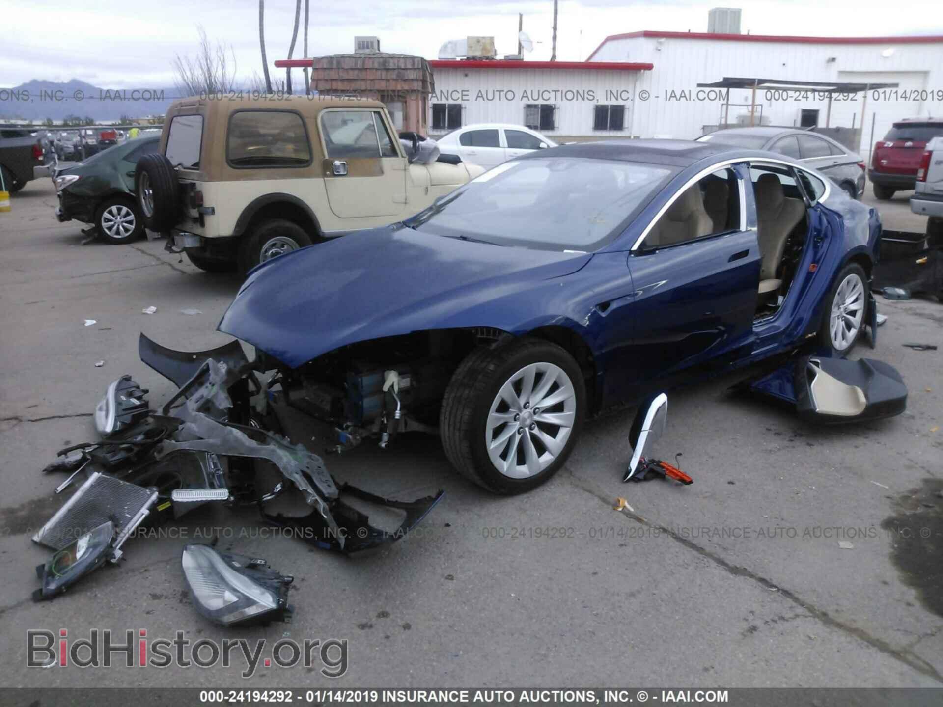 2016 TESLA MODEL S - VIN: 5YJSA1E15GF129893 - Фото 2