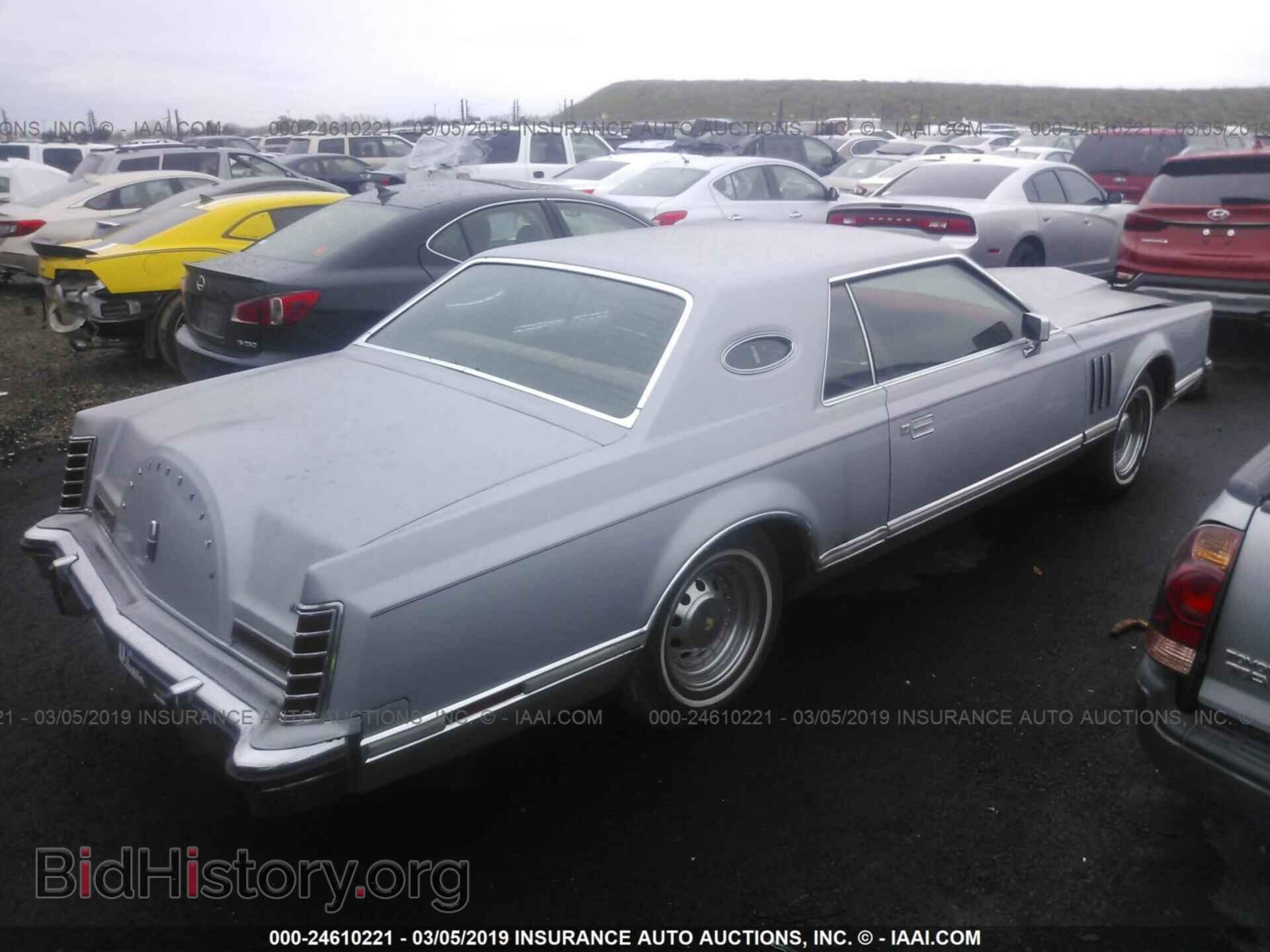 1978 LINCOLN CONTINENTAL - VIN: 8Y89S895357 - Фото 4