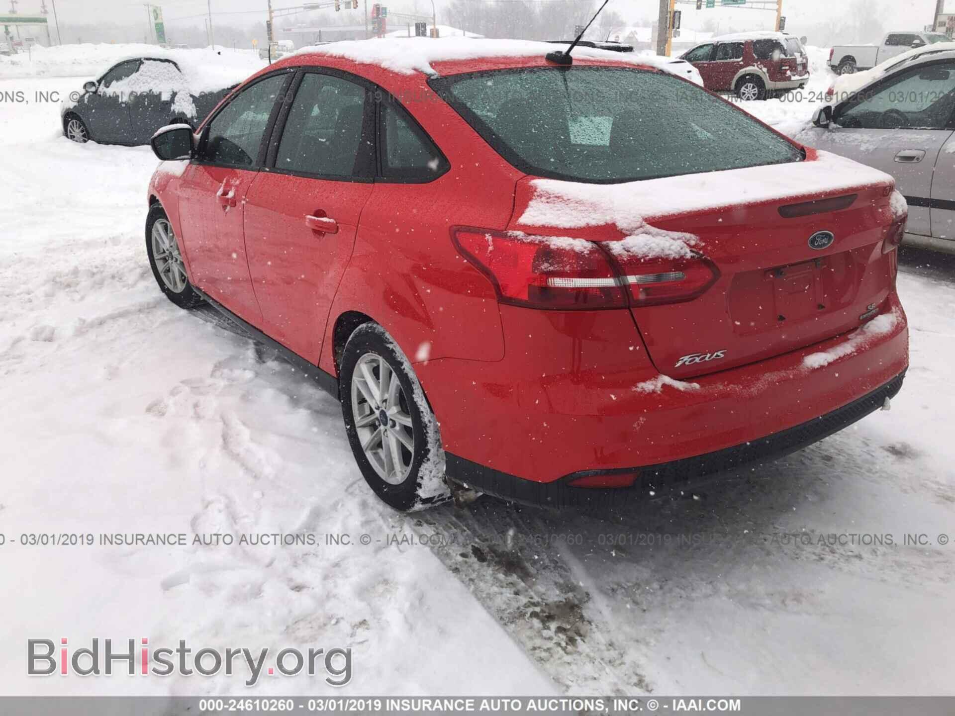 2015 FORD FOCUS - VIN: 1FADP3F21FL287725 - Фото 3