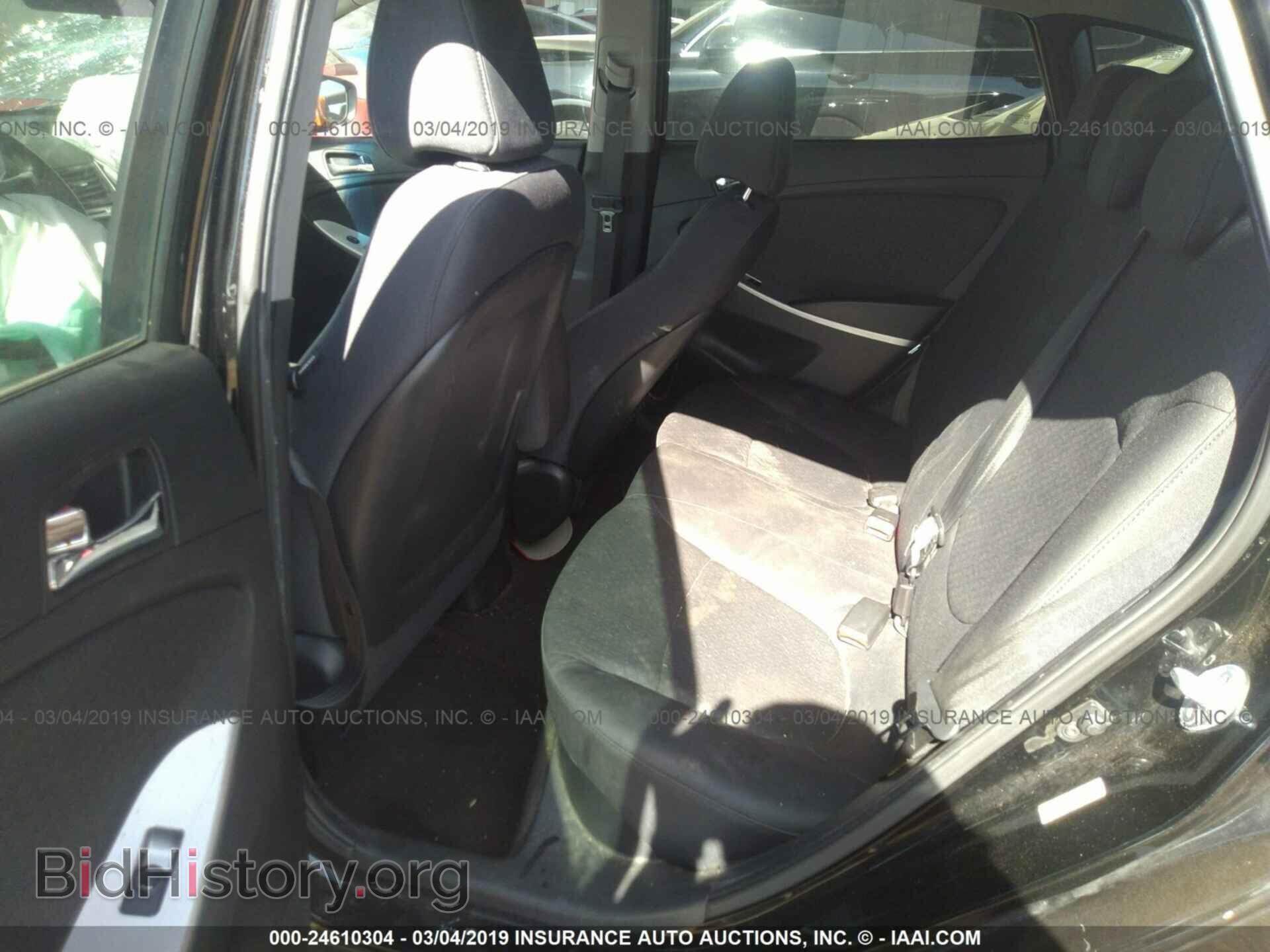 2013 HYUNDAI ACCENT - VIN: KMHCU5AE4DU077490 - Фото 8