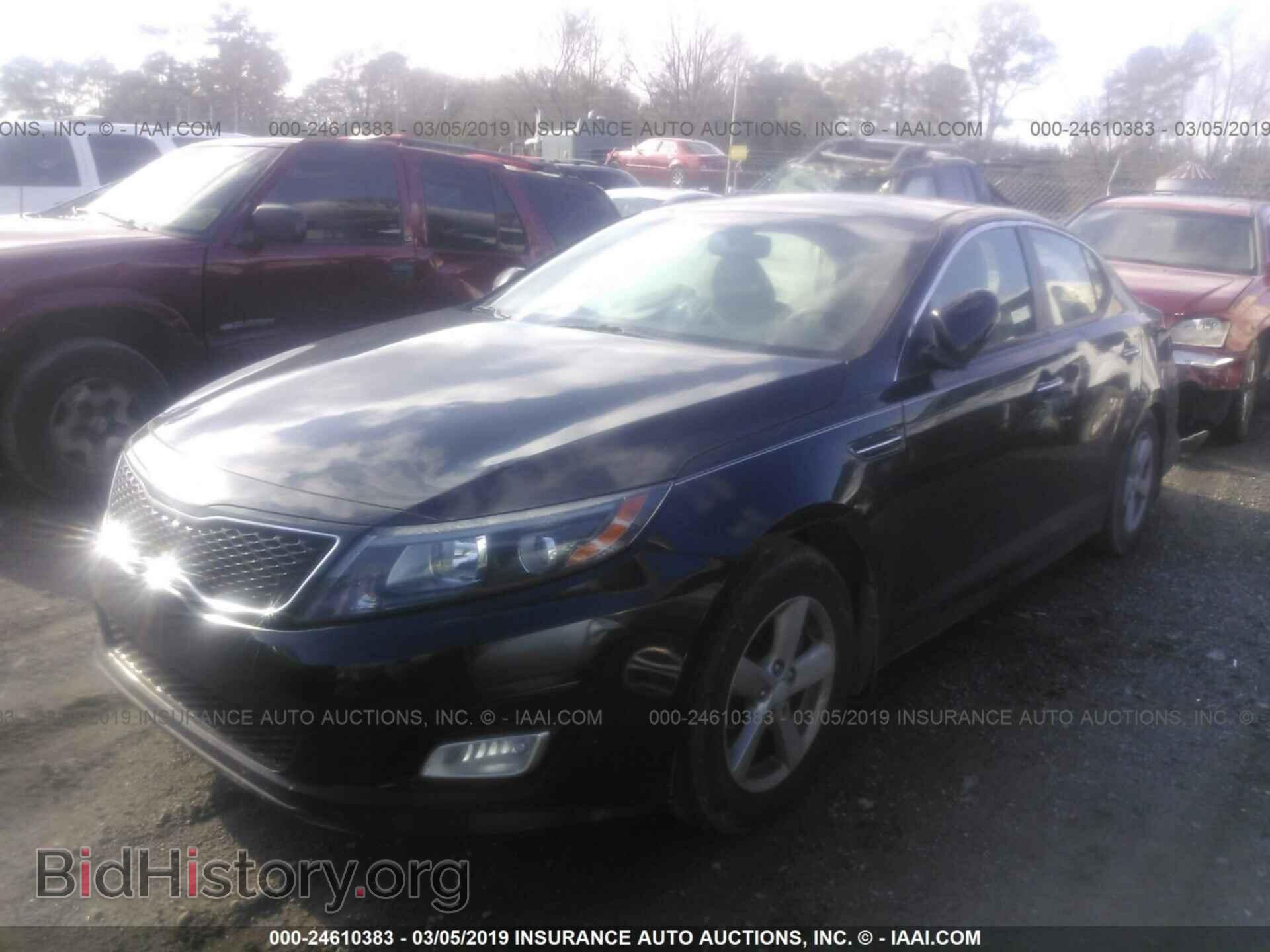 2014 KIA OPTIMA - VIN: 5XXGM4A71EG336008 - Photo 2