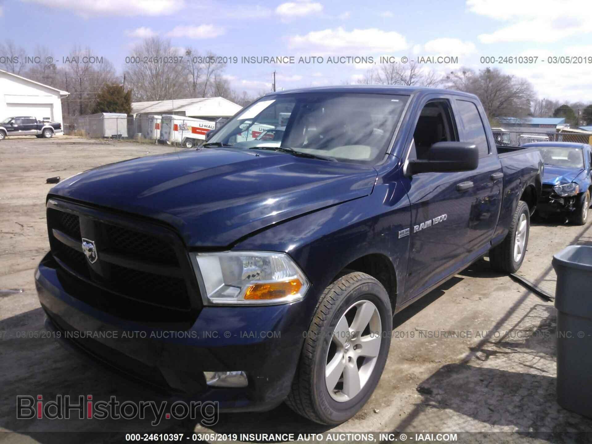2012 DODGE RAM 1500 - VIN: 1C6RD6FT8CS249291 - Фото 2