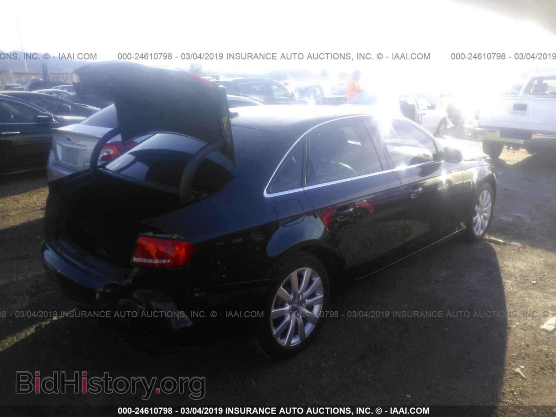 2012 AUDI A4 - VIN: WAUAFAFL6CA118060 - Photo 4