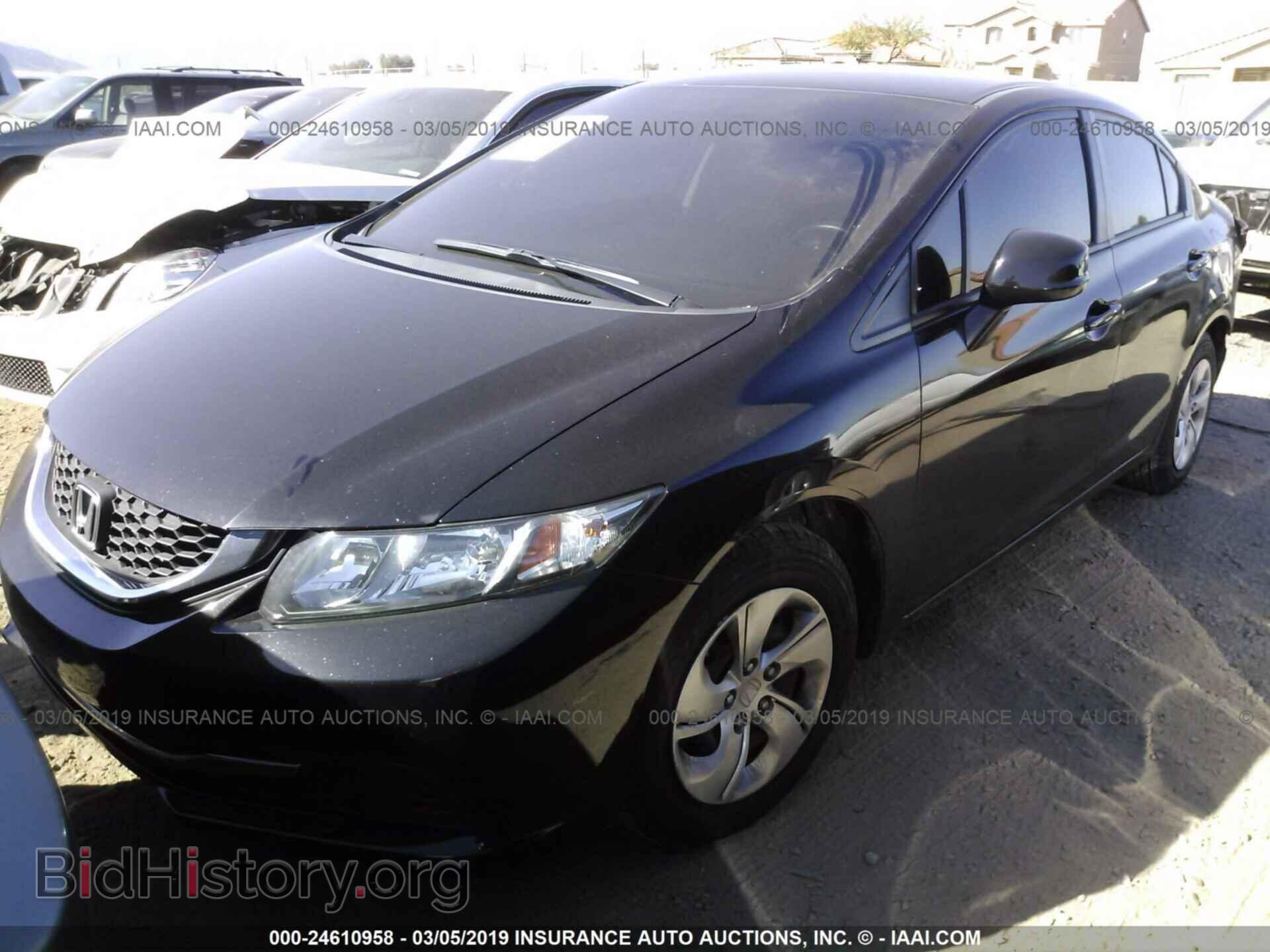 2013 HONDA CIVIC - VIN: 2HGFB2F53DH600730 - Фото 2