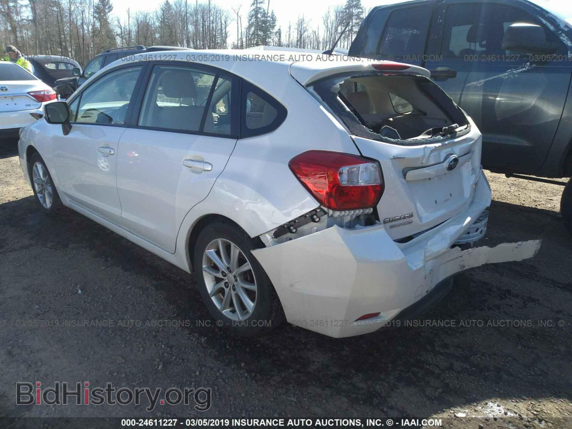 2014 SUBARU IMPREZA - VIN: JF1GPAC60E8256296 - Фото 3