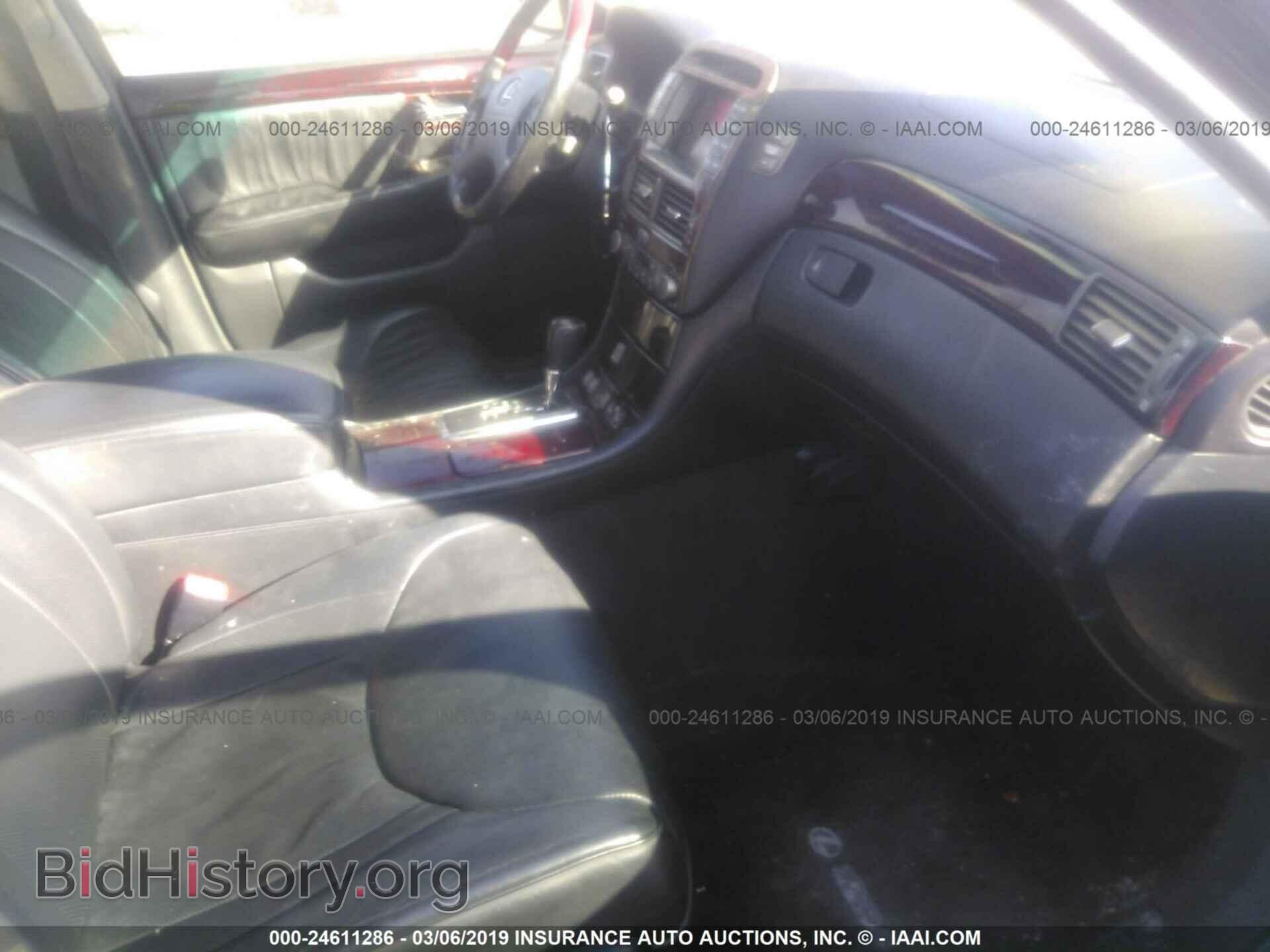 2002 LEXUS LS - VIN: JTHBN30F120083844 - Photo 5