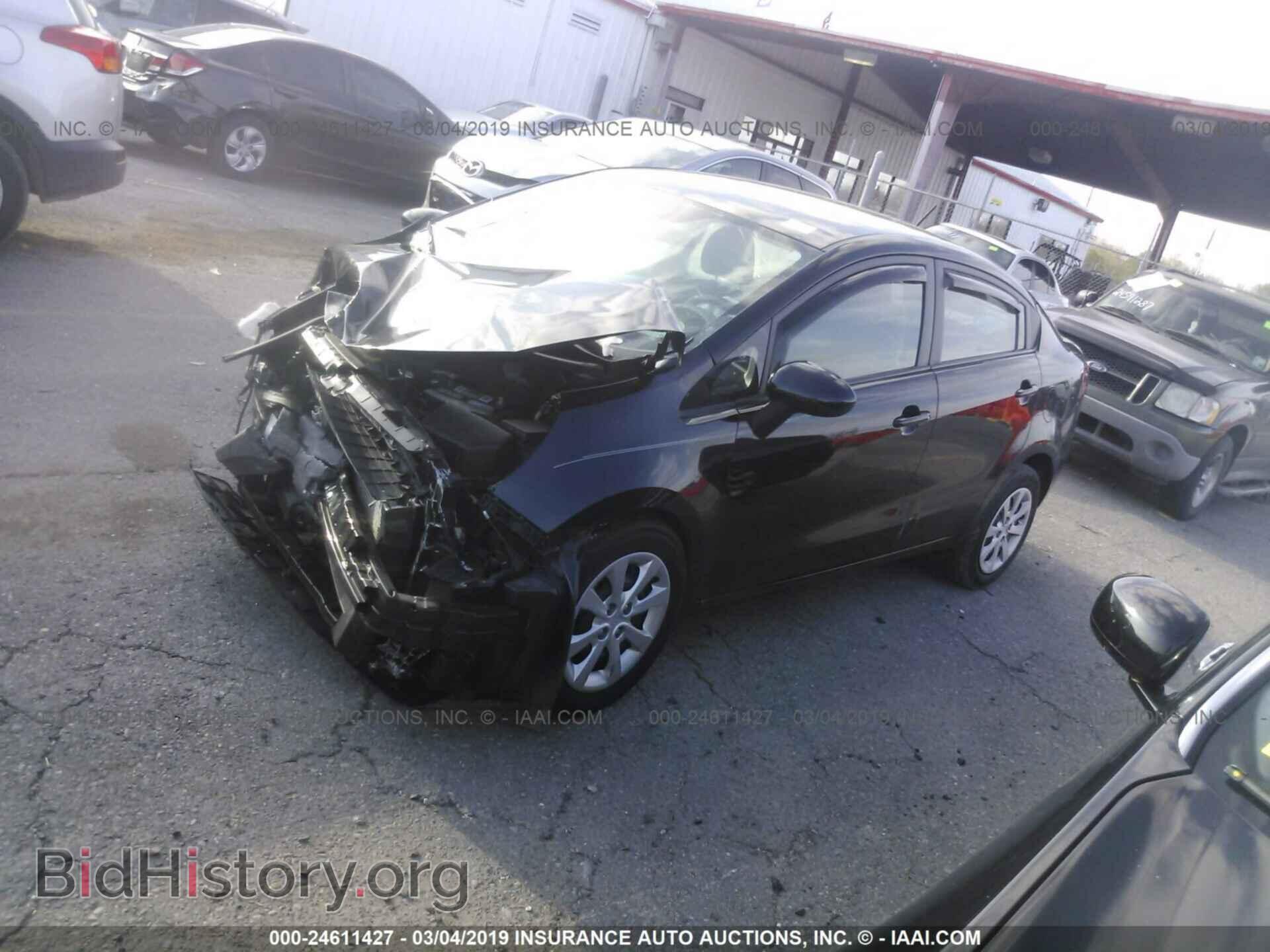 2015 KIA RIO - VIN: KNADM4A32F6478378 - Фото 2