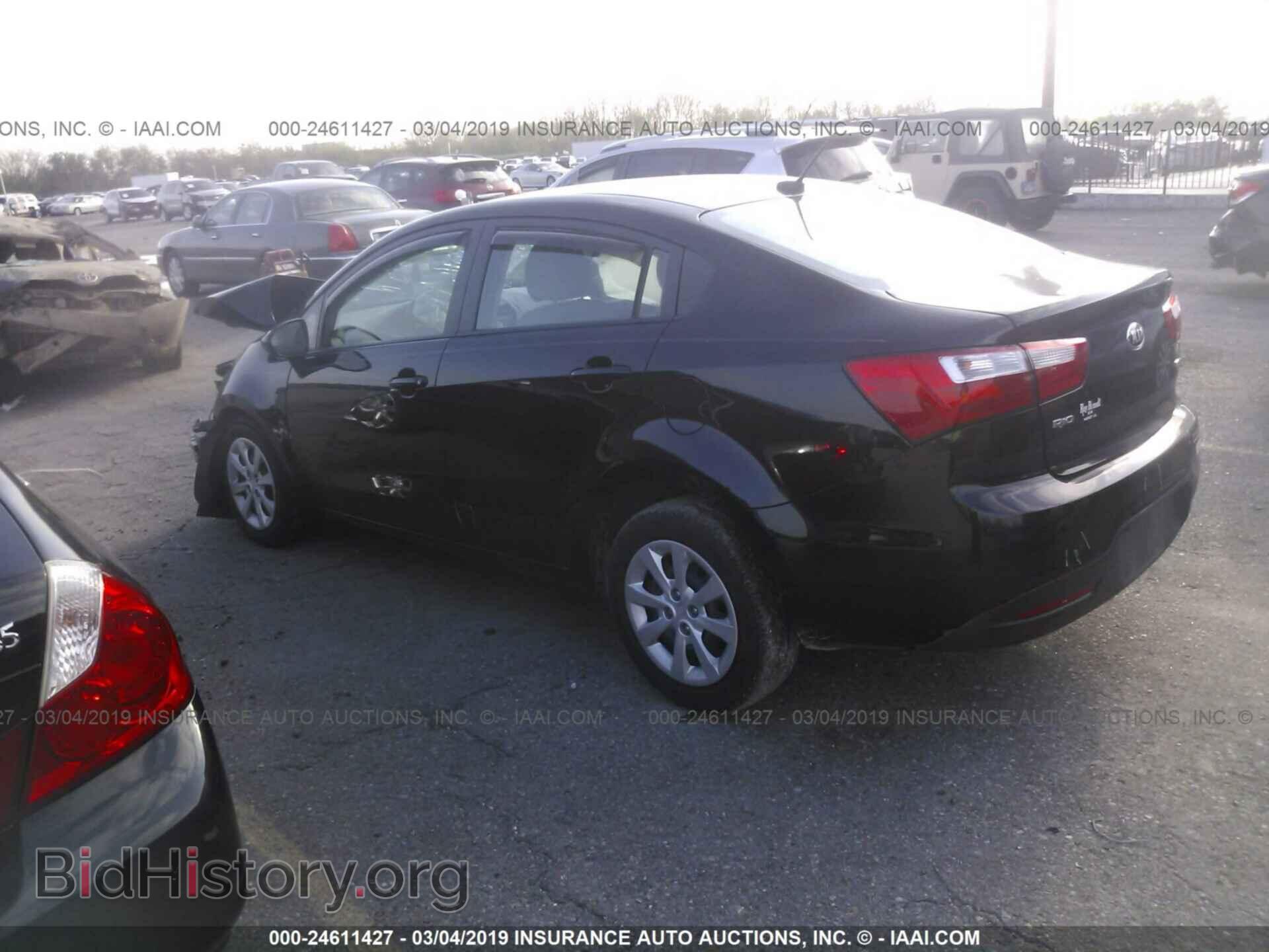 2015 KIA RIO - VIN: KNADM4A32F6478378 - Фото 3