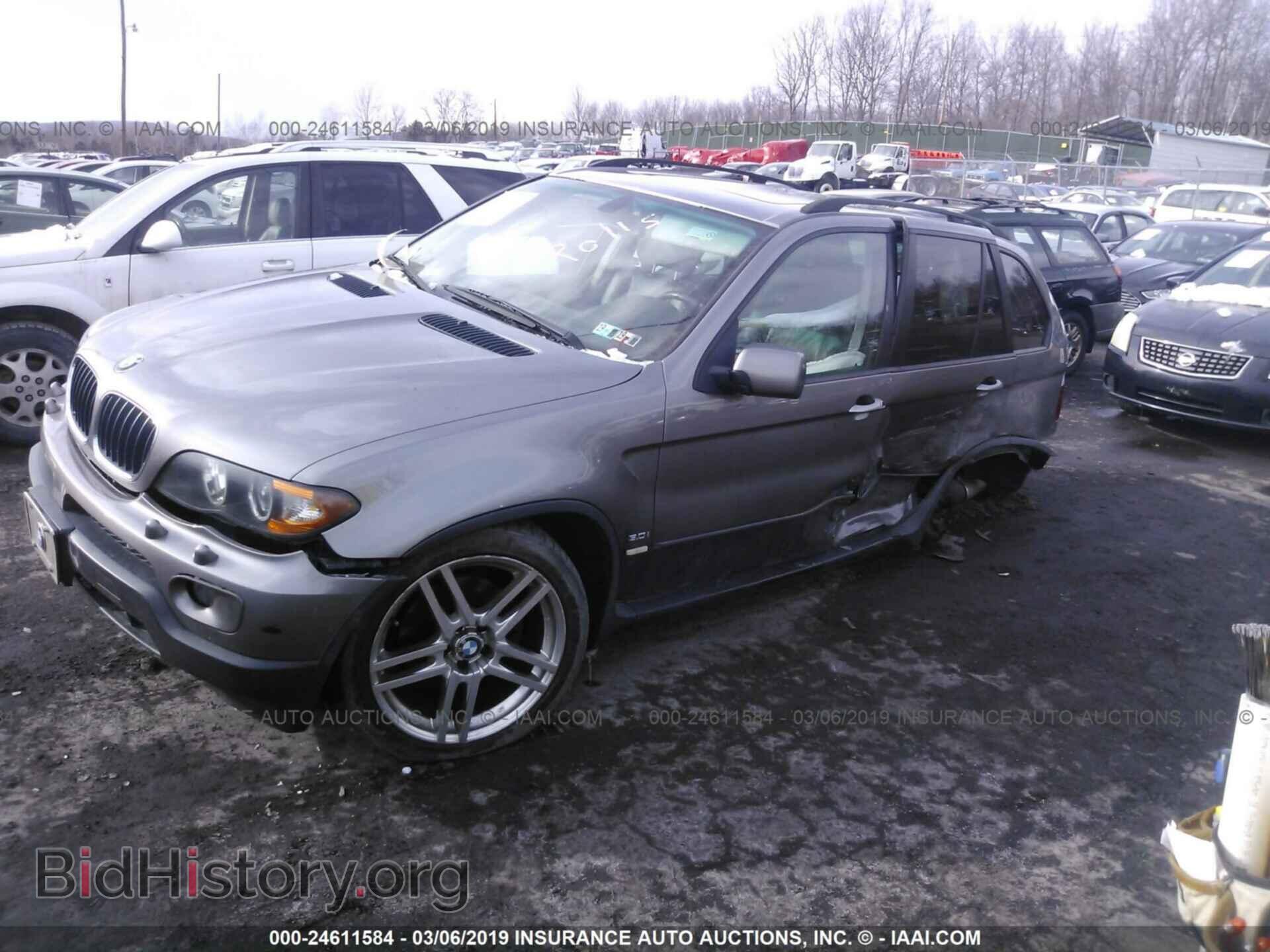 2006 BMW X5 - VIN: 5UXFA13516LY39374 - Фото 2