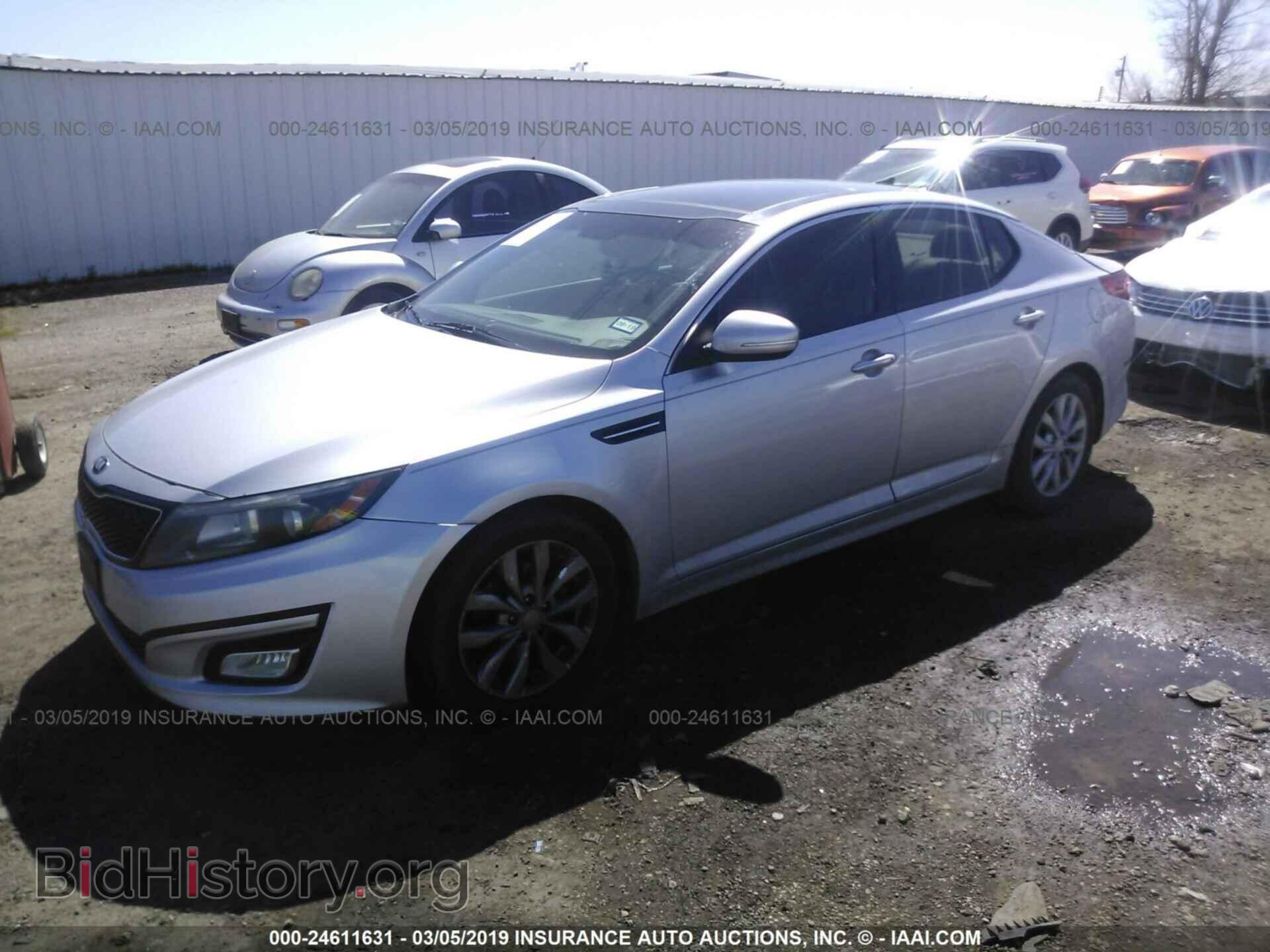 2014 KIA OPTIMA - VIN: 5XXGN4A72EG293733 - Фото 2