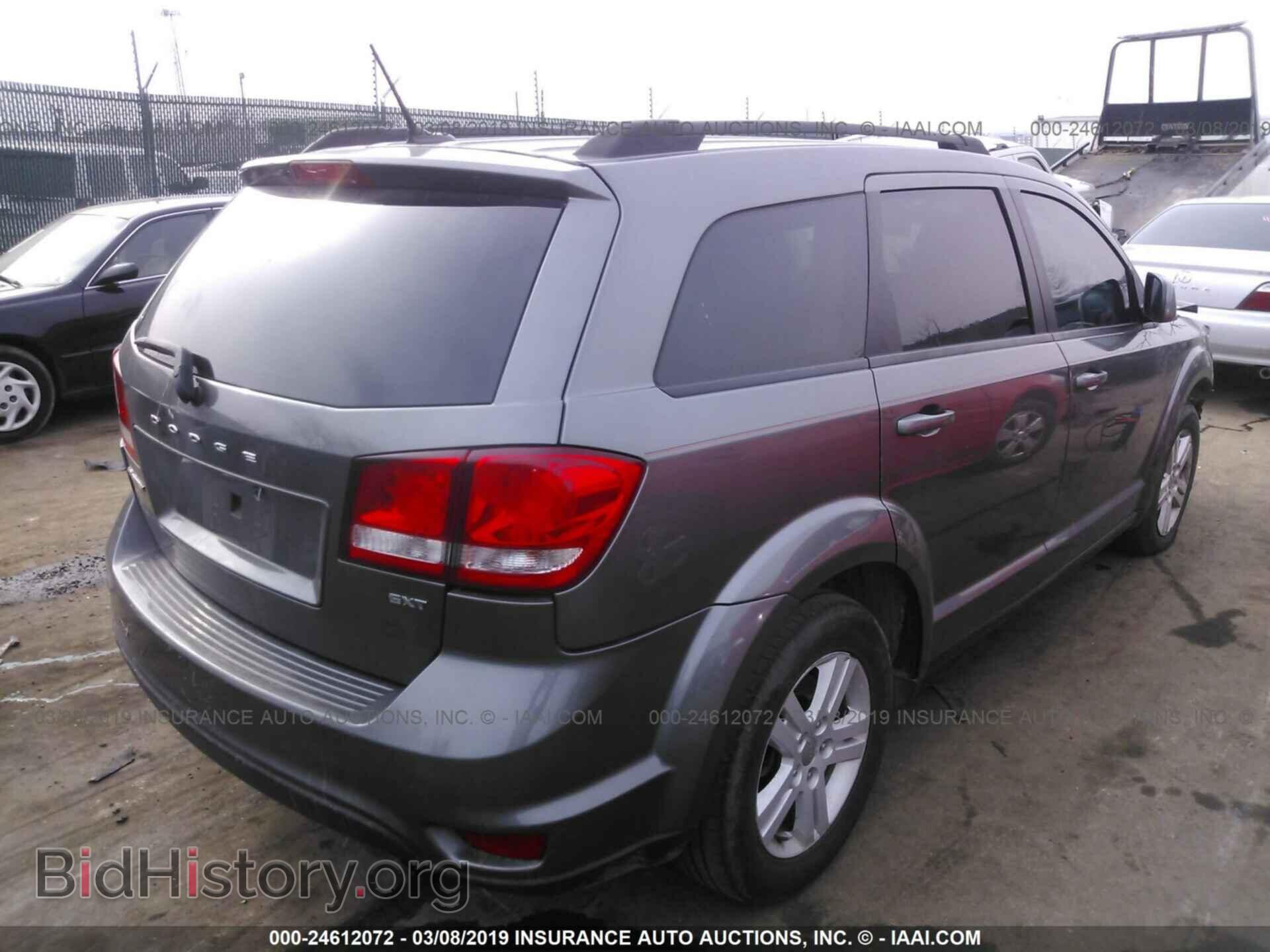 2012 DODGE JOURNEY - VIN: 3C4PDCBB8CT323609 - Фото 4