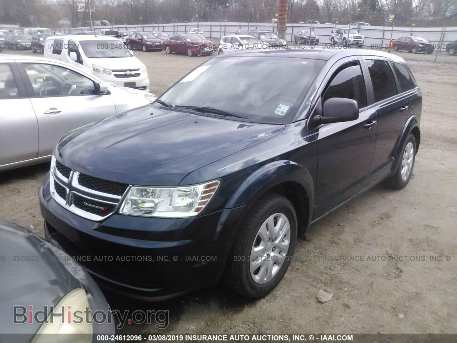 2015 DODGE JOURNEY - VIN: 3C4PDCAB5FT650233 - Фото 2