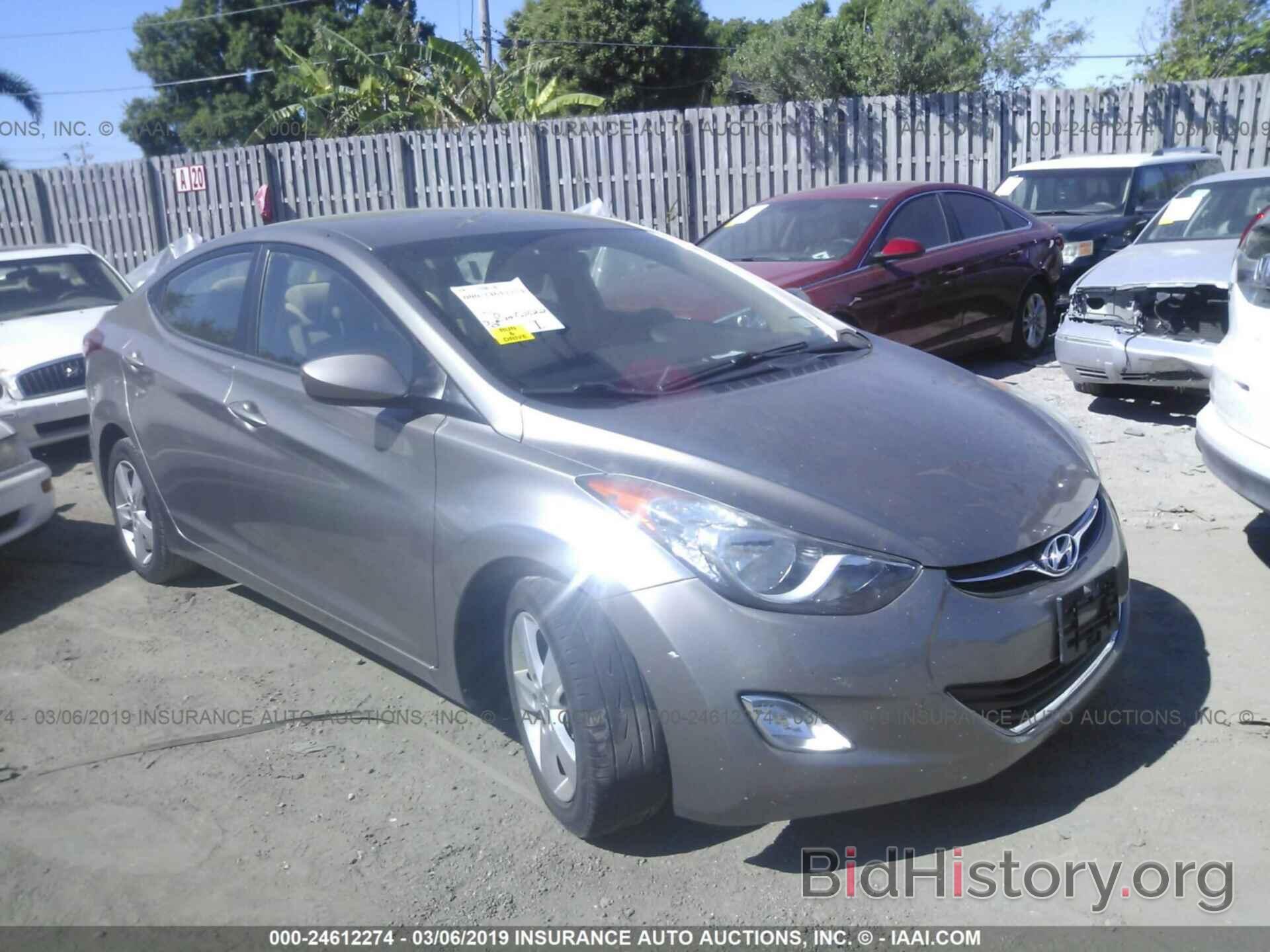 Photo 5NPDH4AEXDH438805 - HYUNDAI ELANTRA 2013