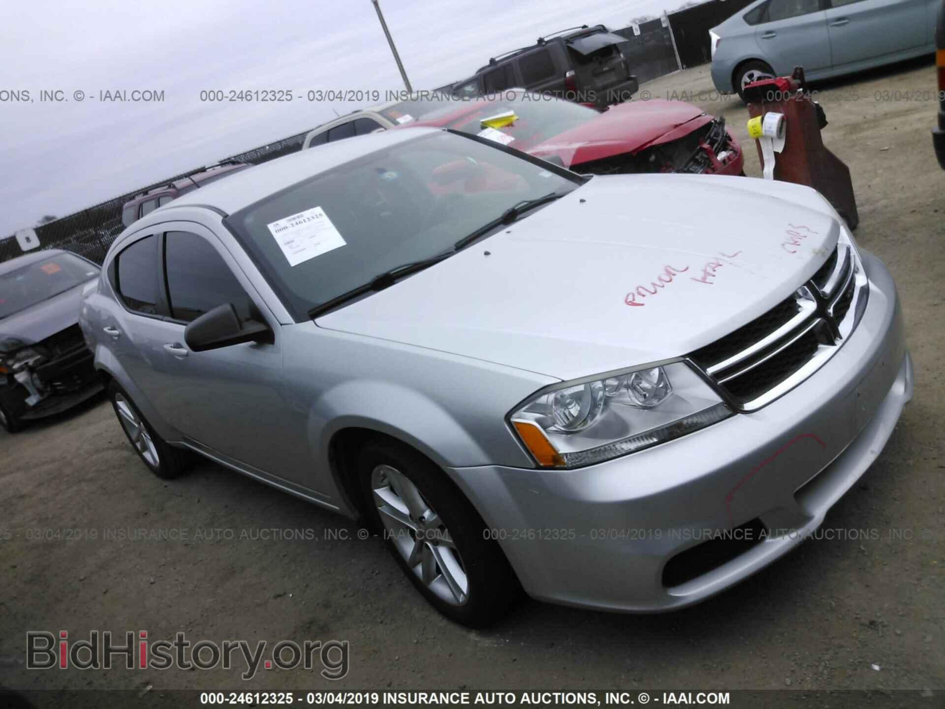 Фотография 1C3CDZAG4CN255683 - DODGE AVENGER 2012