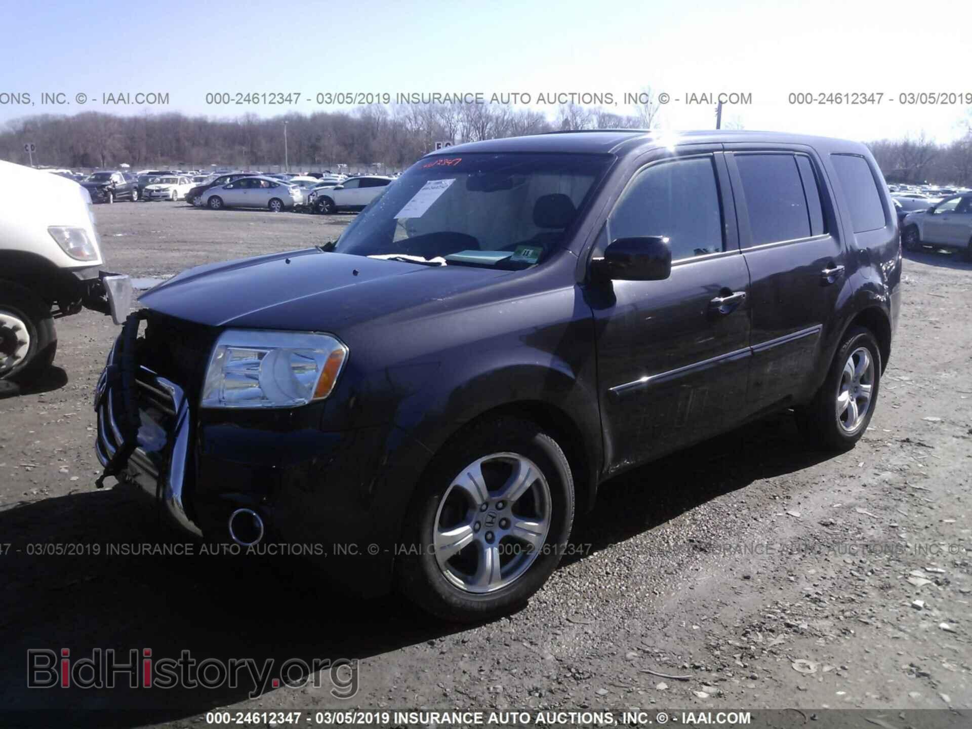 2012 HONDA PILOT - VIN: 5FNYF4H54CB067747 - Фото 2