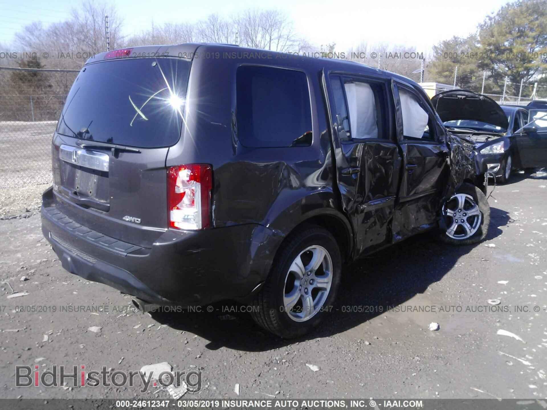 2012 HONDA PILOT - VIN: 5FNYF4H54CB067747 - Фото 4