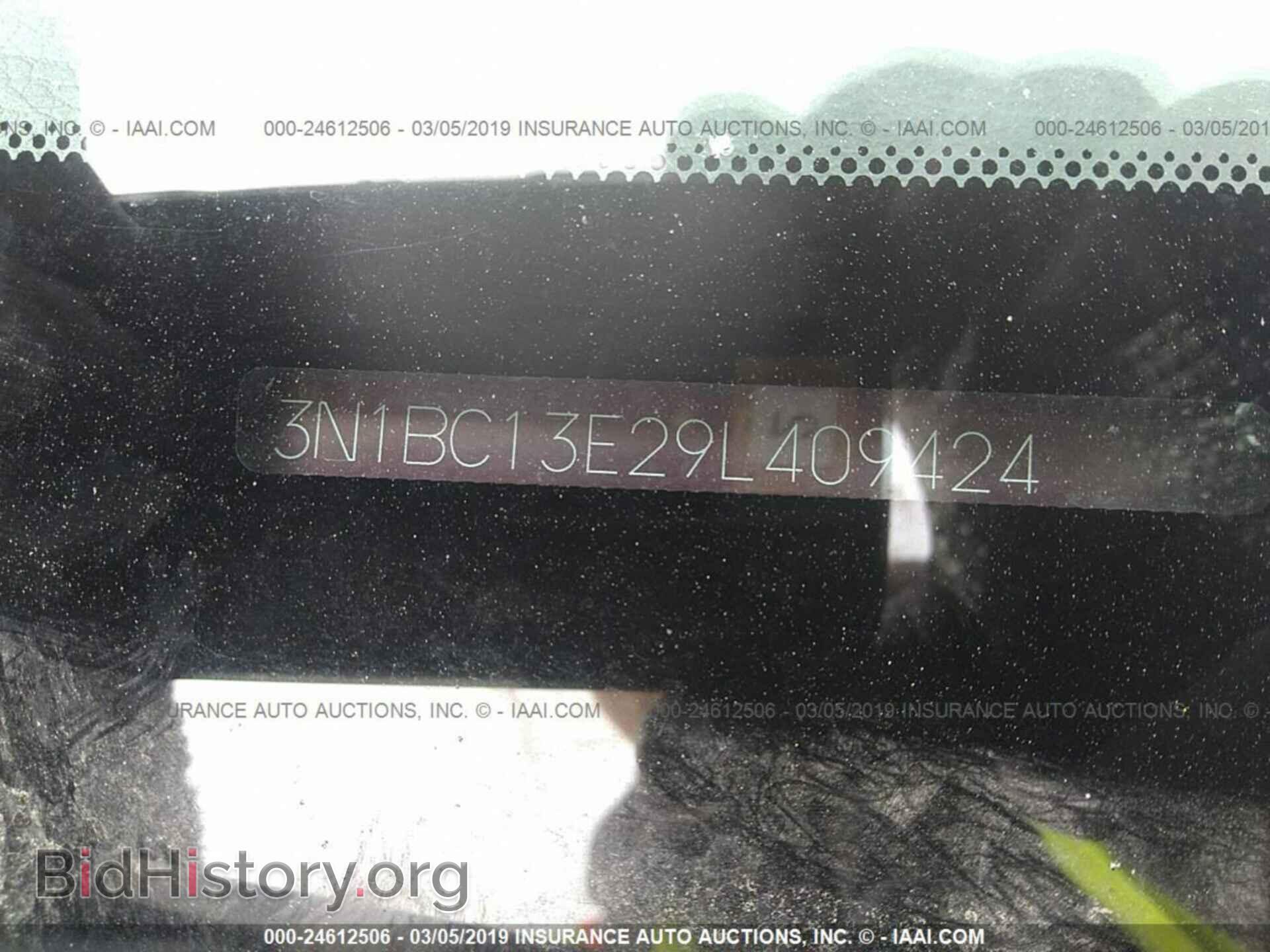 2009 NISSAN VERSA - VIN: 3N1BC13E29L409424 - Фото 9