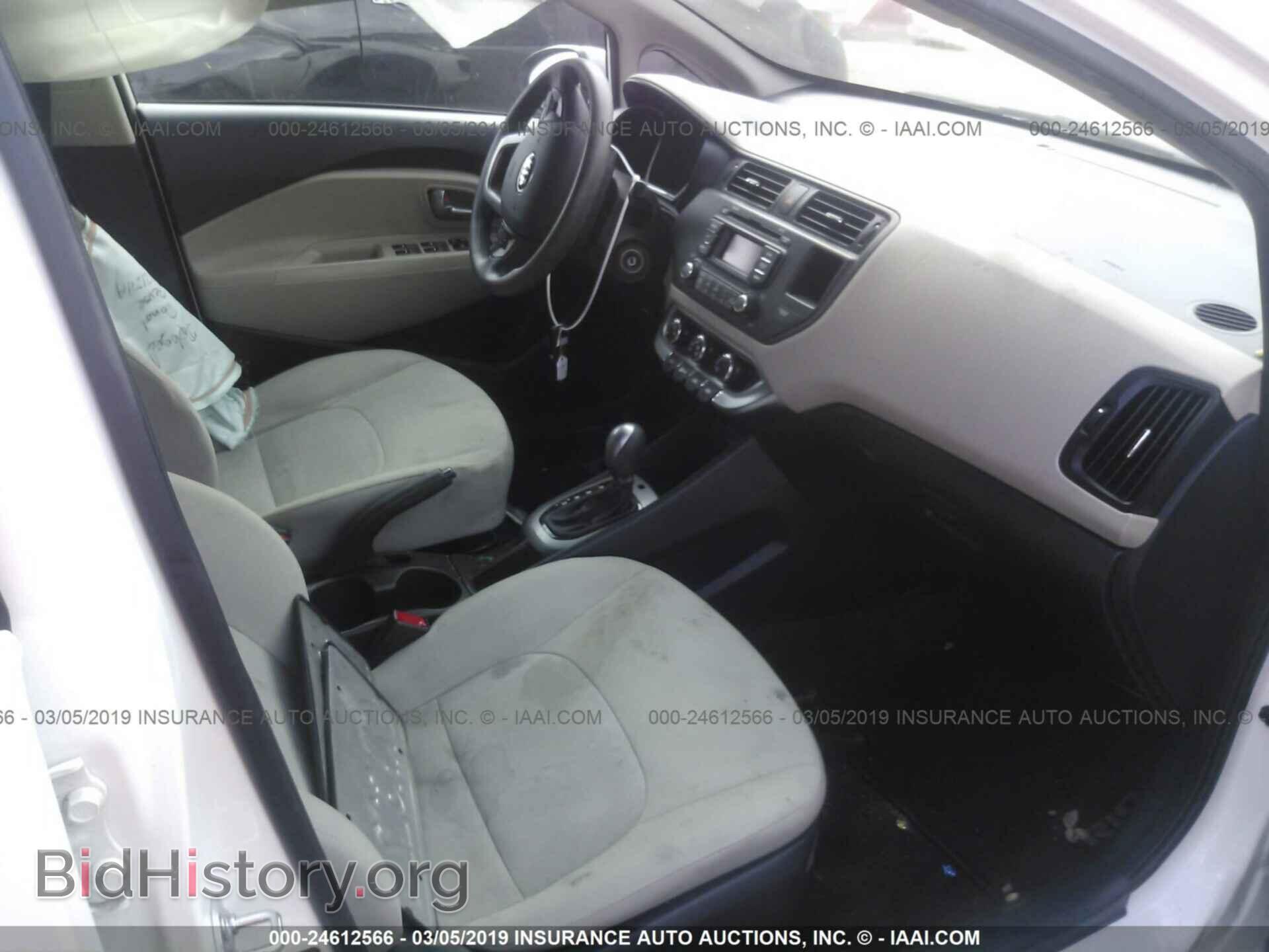 2013 KIA RIO - VIN: KNADM5A33D6170977 - Фото 5