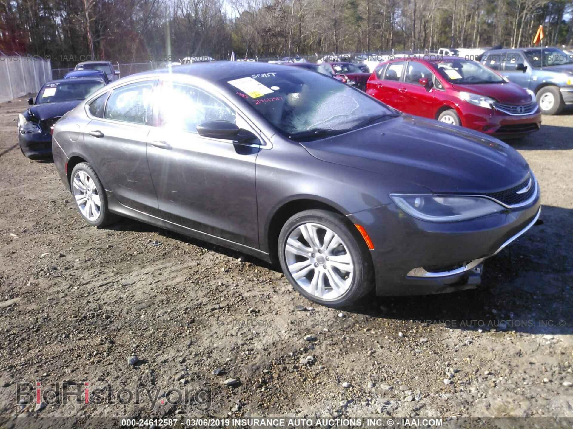 Photo 1C3CCCABXGN109136 - CHRYSLER 200 2016